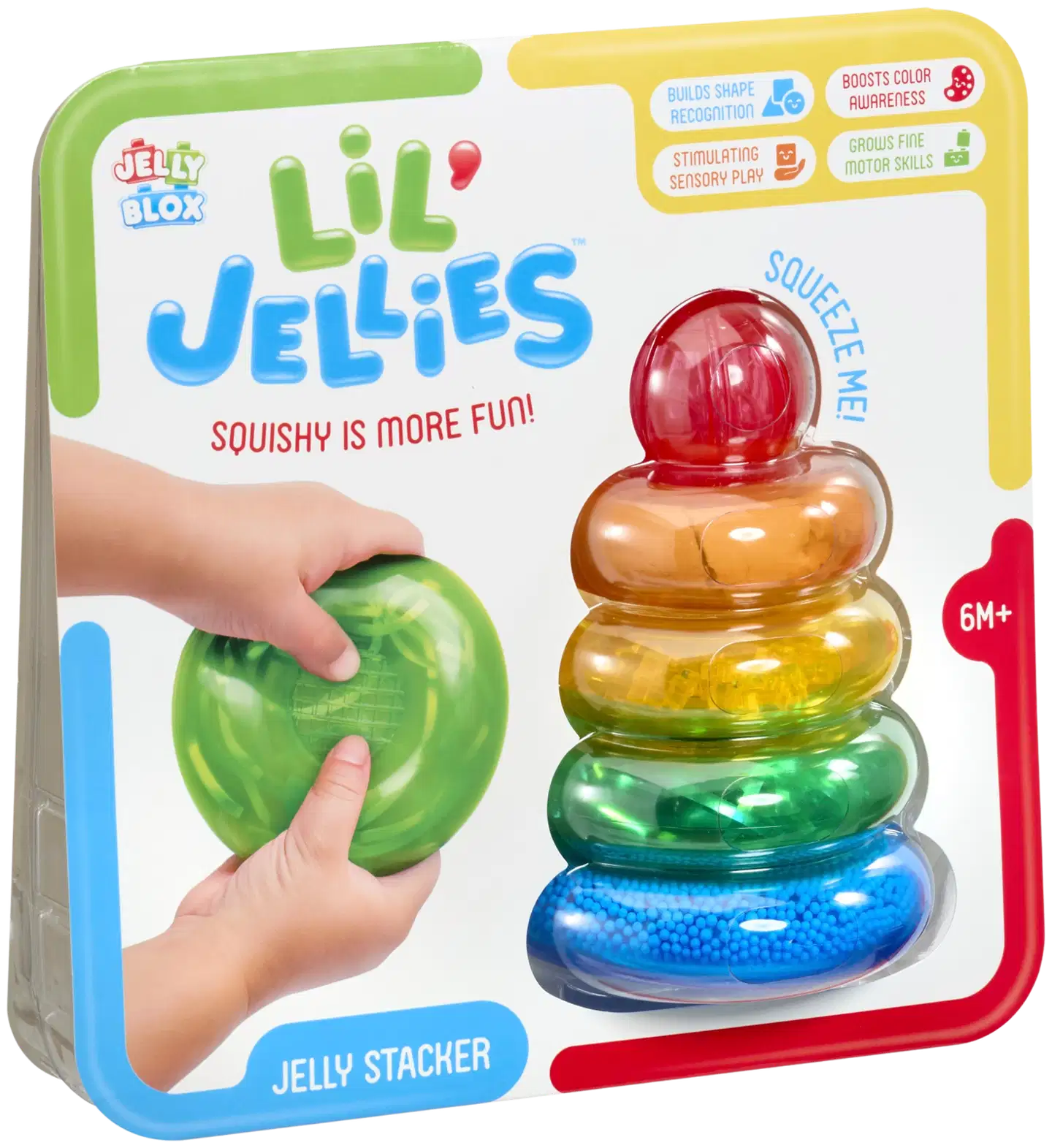 Jelly Blox Lil' Jellies Jelly Stacker -vauvalelu - 6