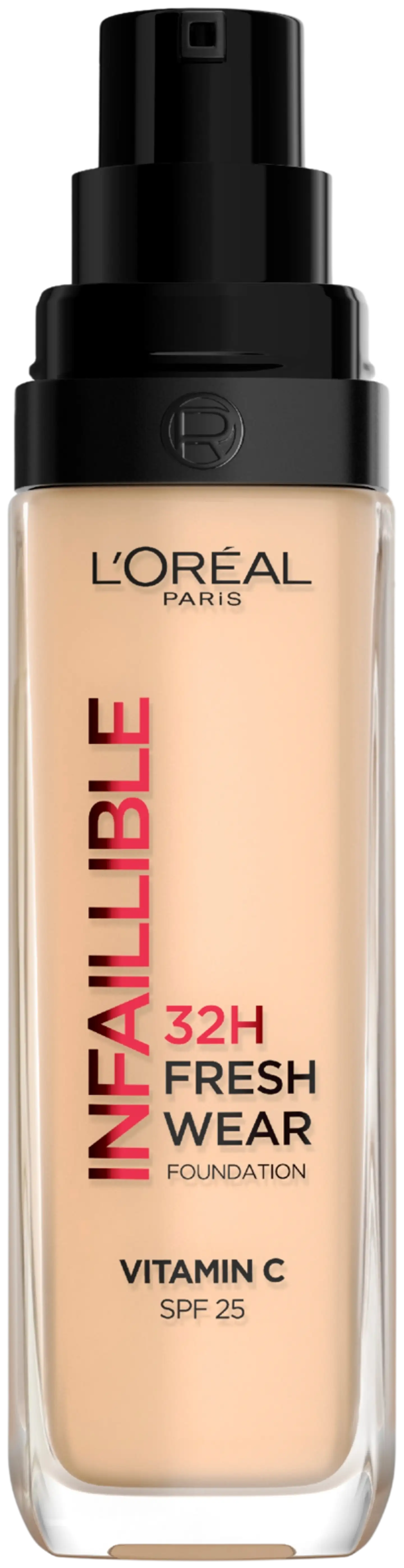 L'Oréal Paris Infaillible Fresh Wear 100 Warm Undertone meikkivoide 30ml - 2