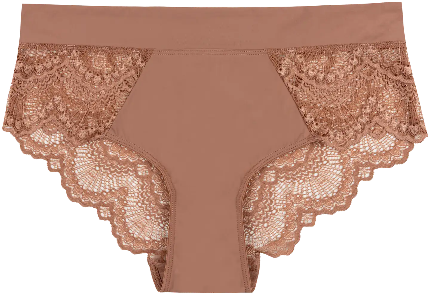 Actuelle naisten hipster-alushousut 210A332509 - Brownie - 1