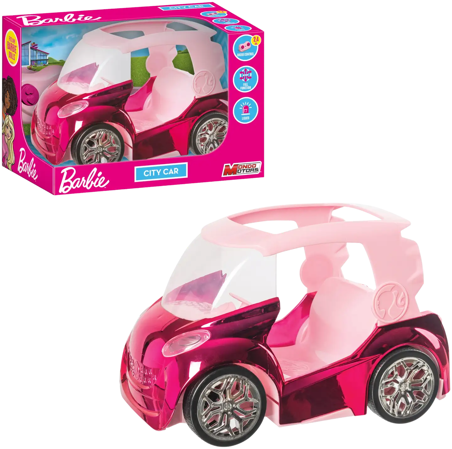 Barbie City Car Rc-Auto - 1