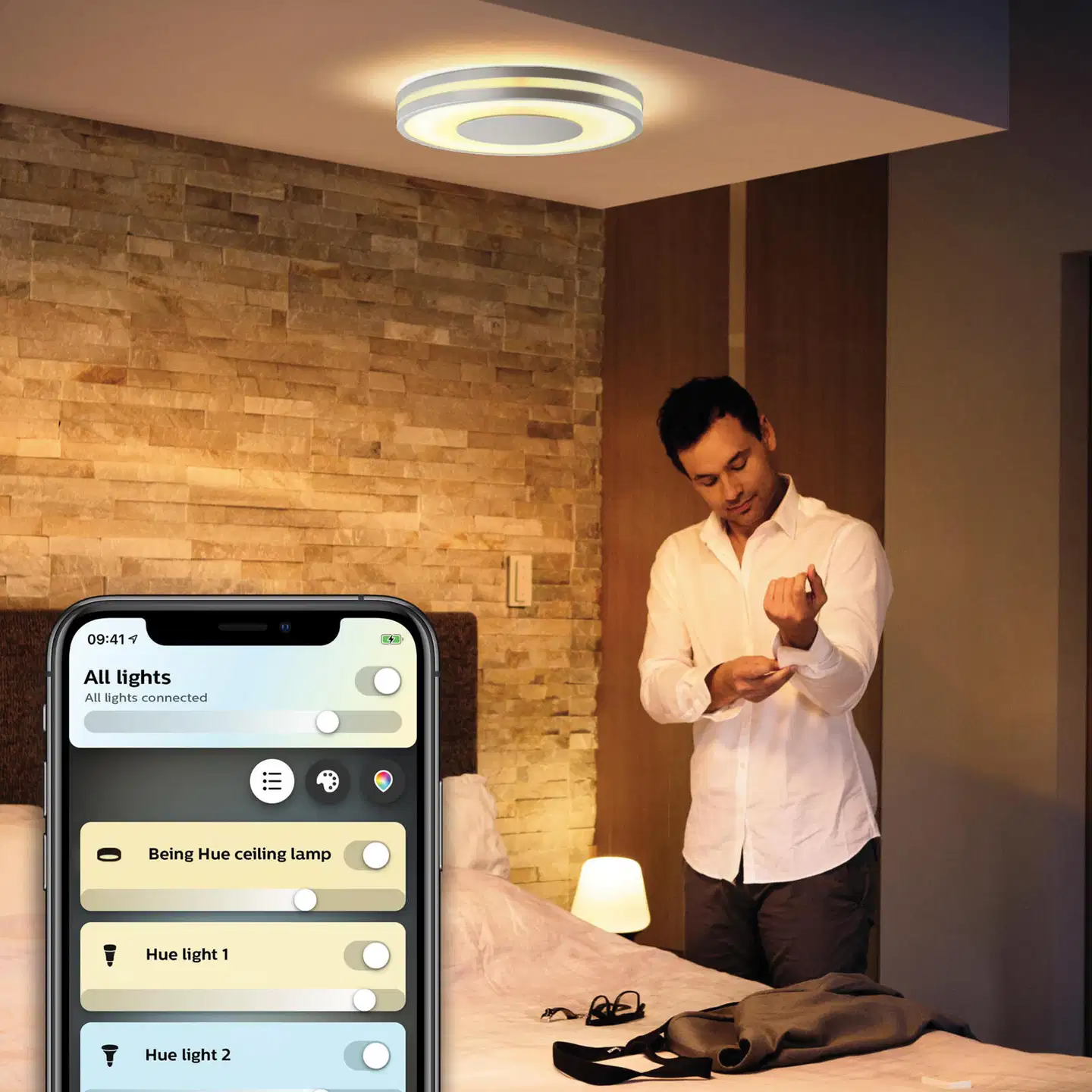 Philips Hue Being -kattovalaisin 23W 2200-6500K 2500LM alumiini - 7