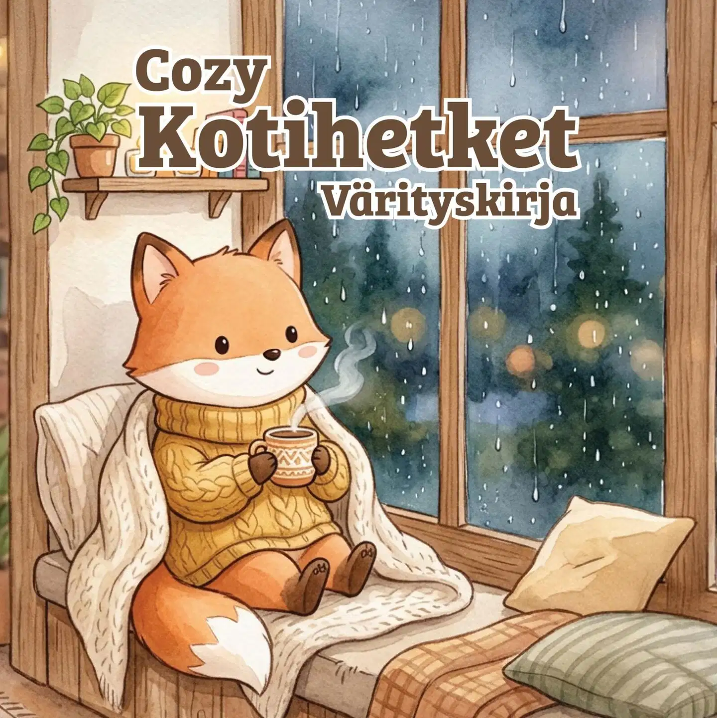 Cozy Kotihetket värityskirja - 1