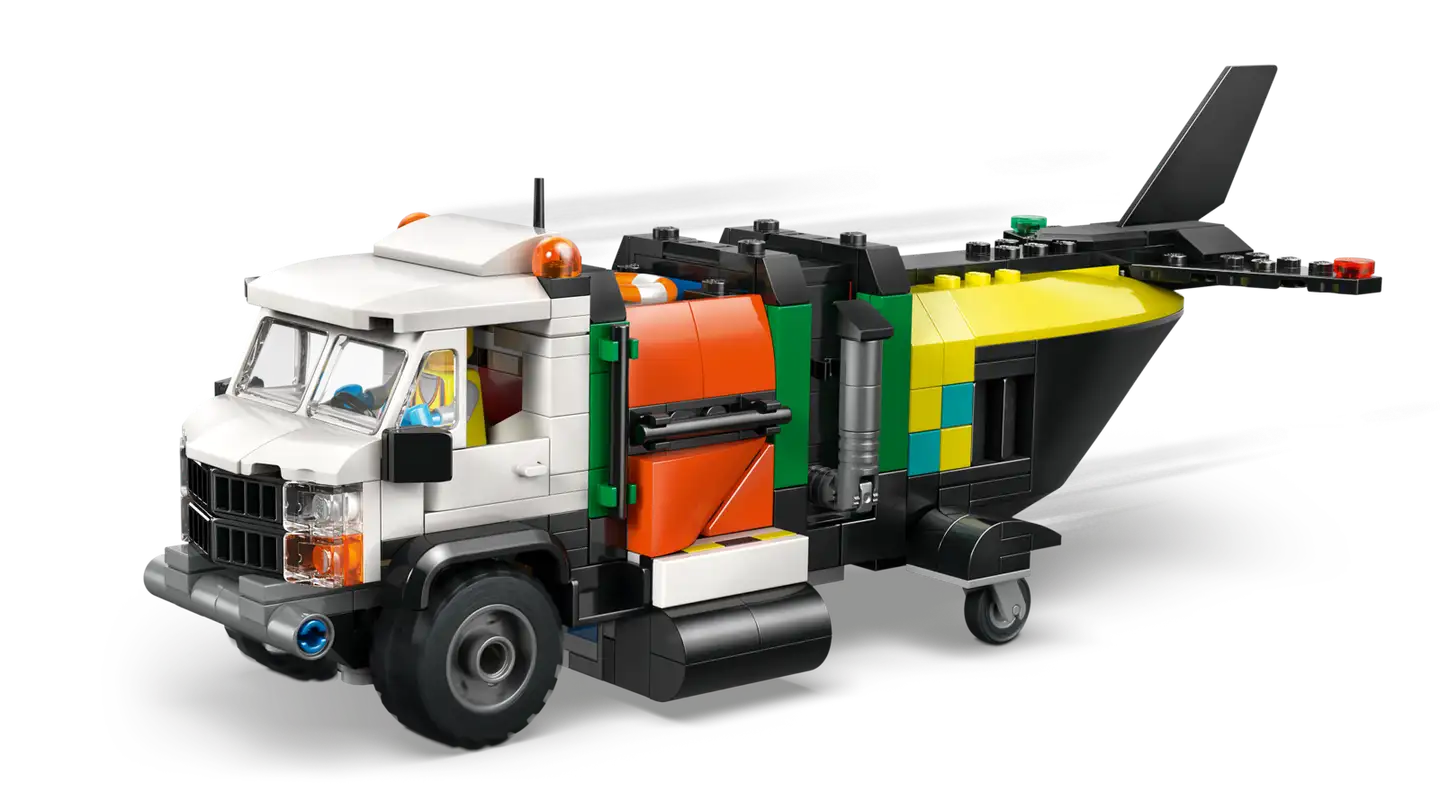 LEGO® City Great Vehicles 60505 Lentokone, huoltoauto ja ilmatyynyalus - 10