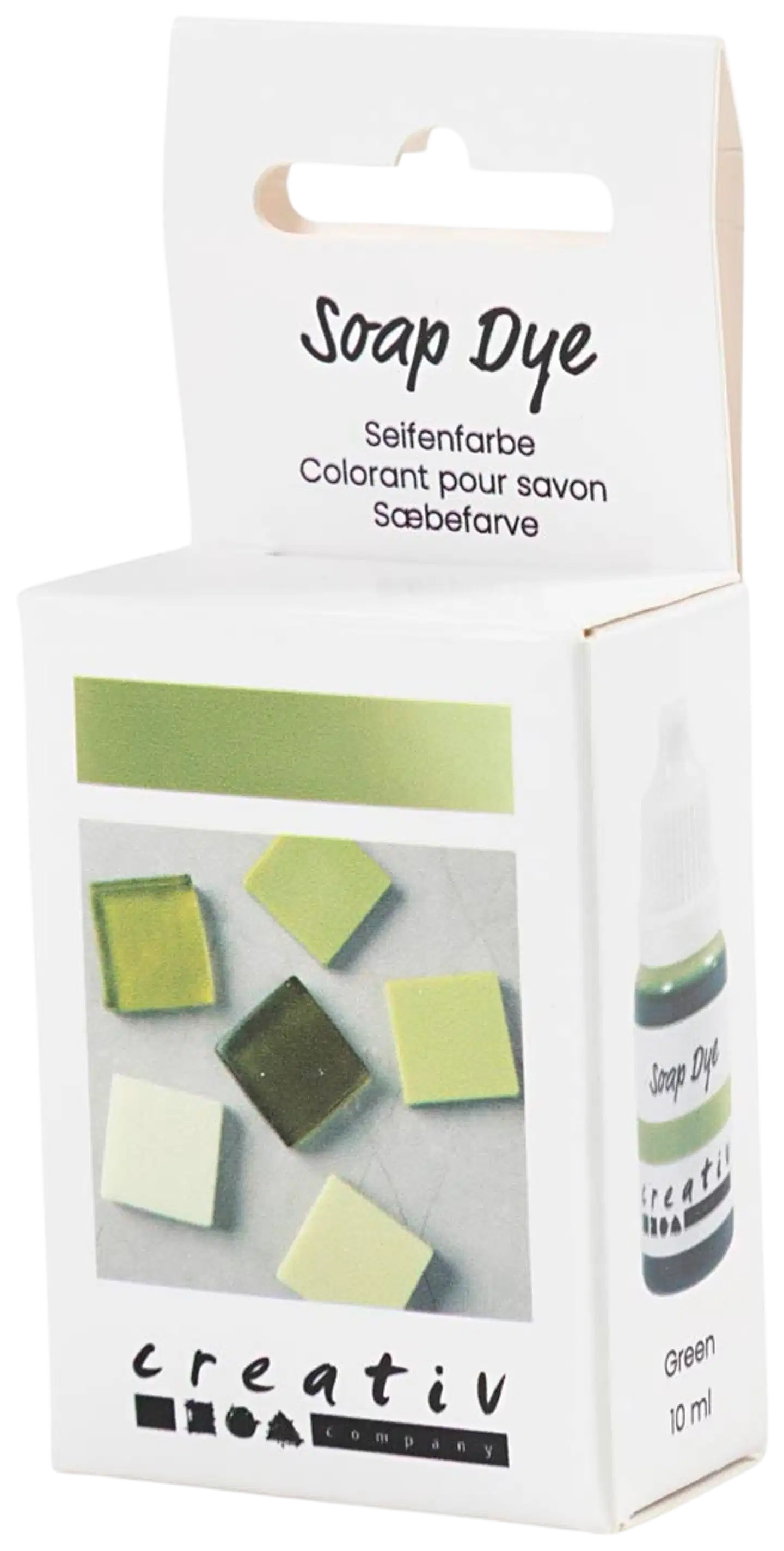 Creativ Company saippuaväri, sammaleenvihreä, 10 ml - 4