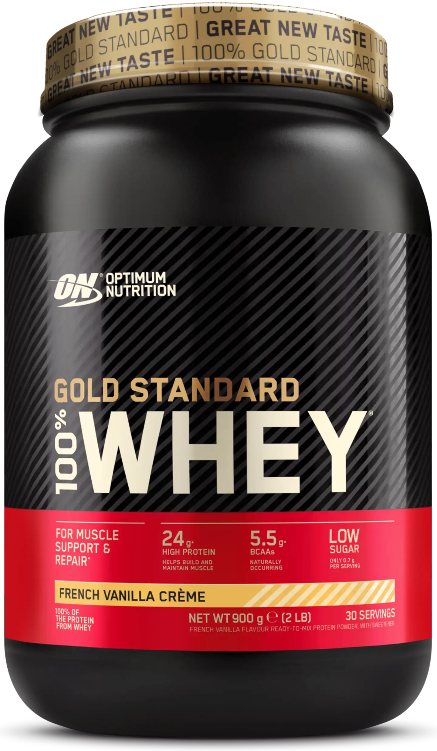 Optimum Nutrition Gold Standard 100% WGS French Vanilla 900g