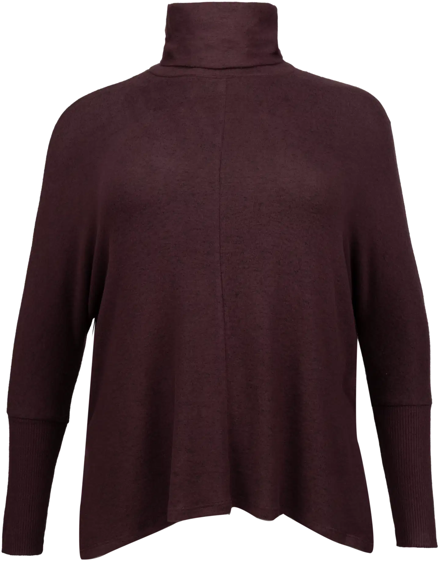 House naisten neulepusero 213HP34620, D-mitoitus - Burgundy melange - 1