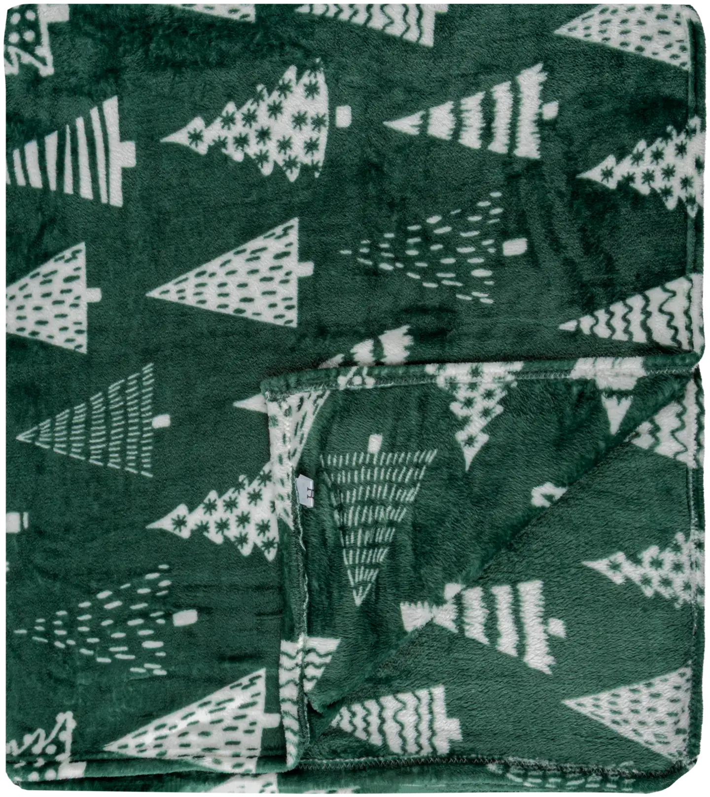 House huopa Kuuset 130x170 cm vihreä/valkoinen - 1