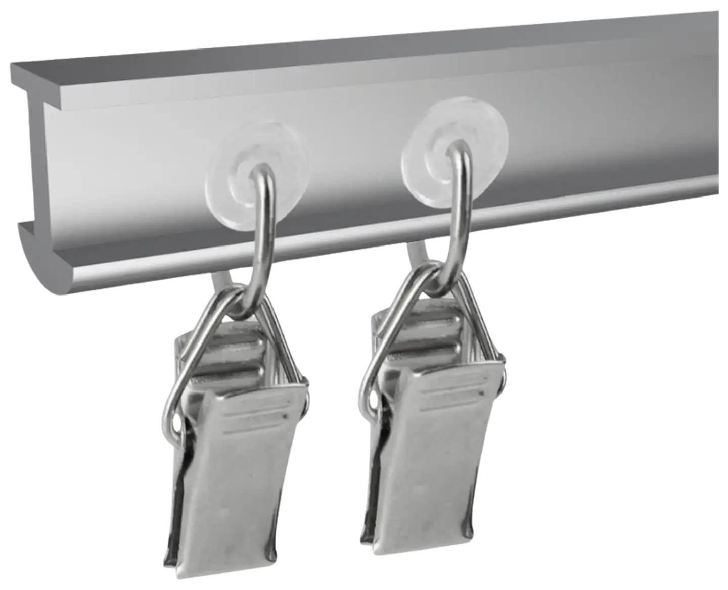 Ihanin I-verhokiskon liu'ut nipistimellä 50kpl - 4