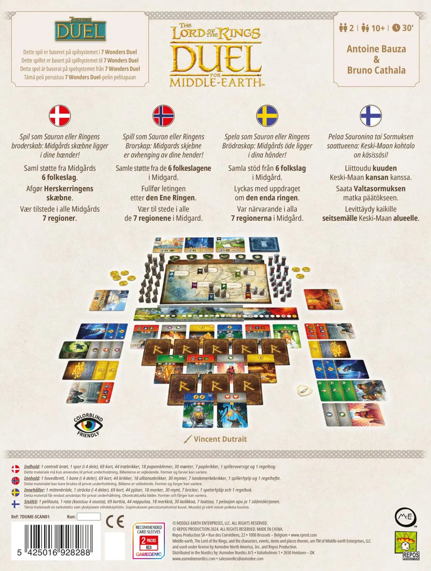 Lord of the Rings Duel for Middle Earth Nordic -lautapeli - 3