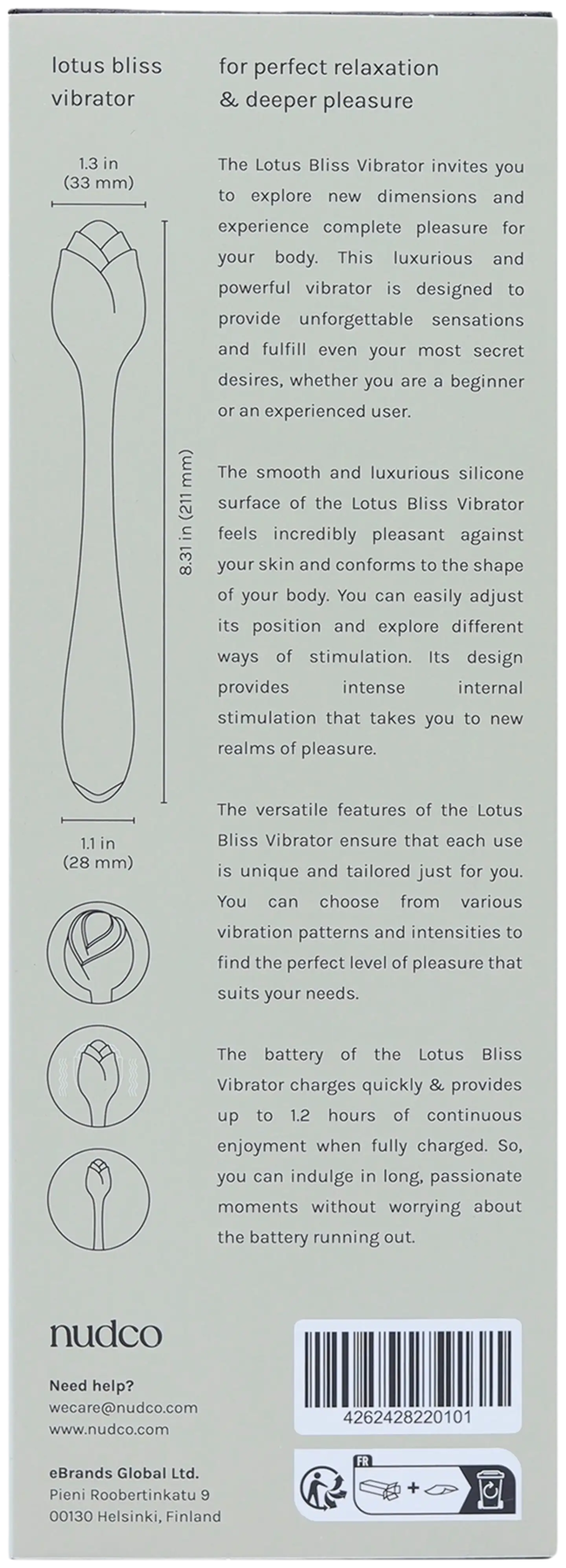 Nudco Lotus vibraattori - 3