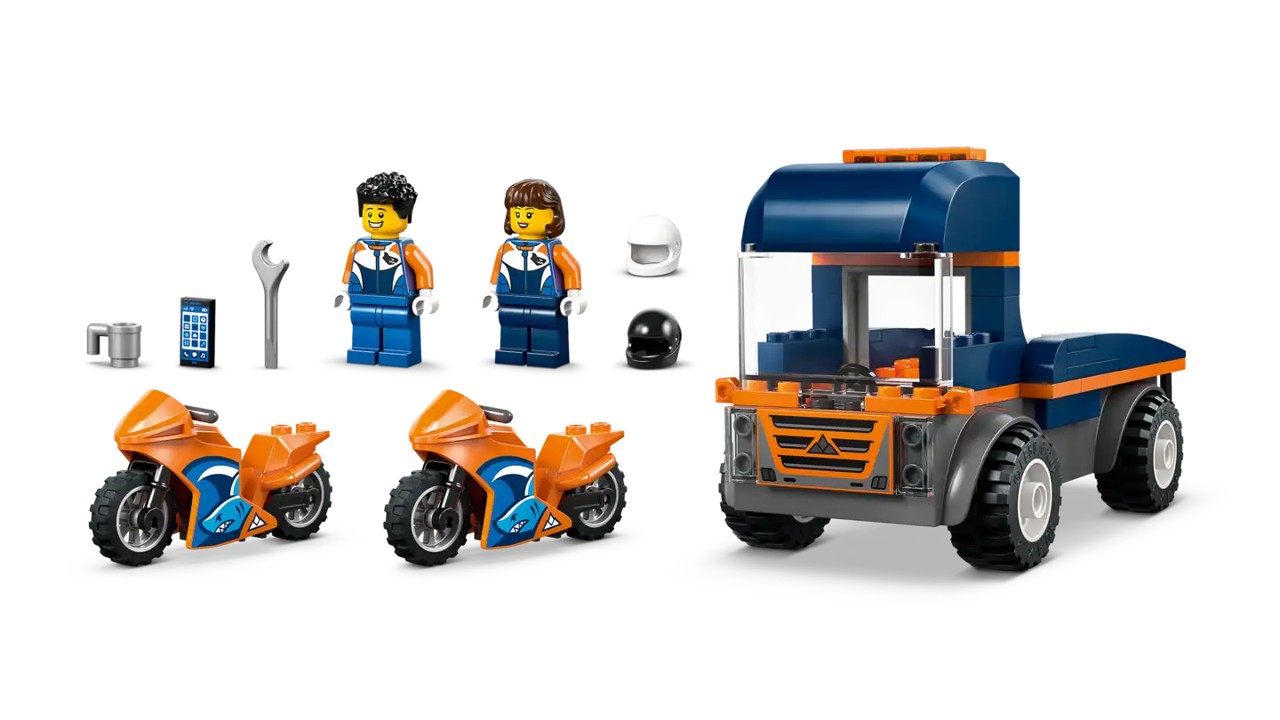 LEGO® City Great Vehicles 60491 Moottoripyörän kuljetusauto - 13