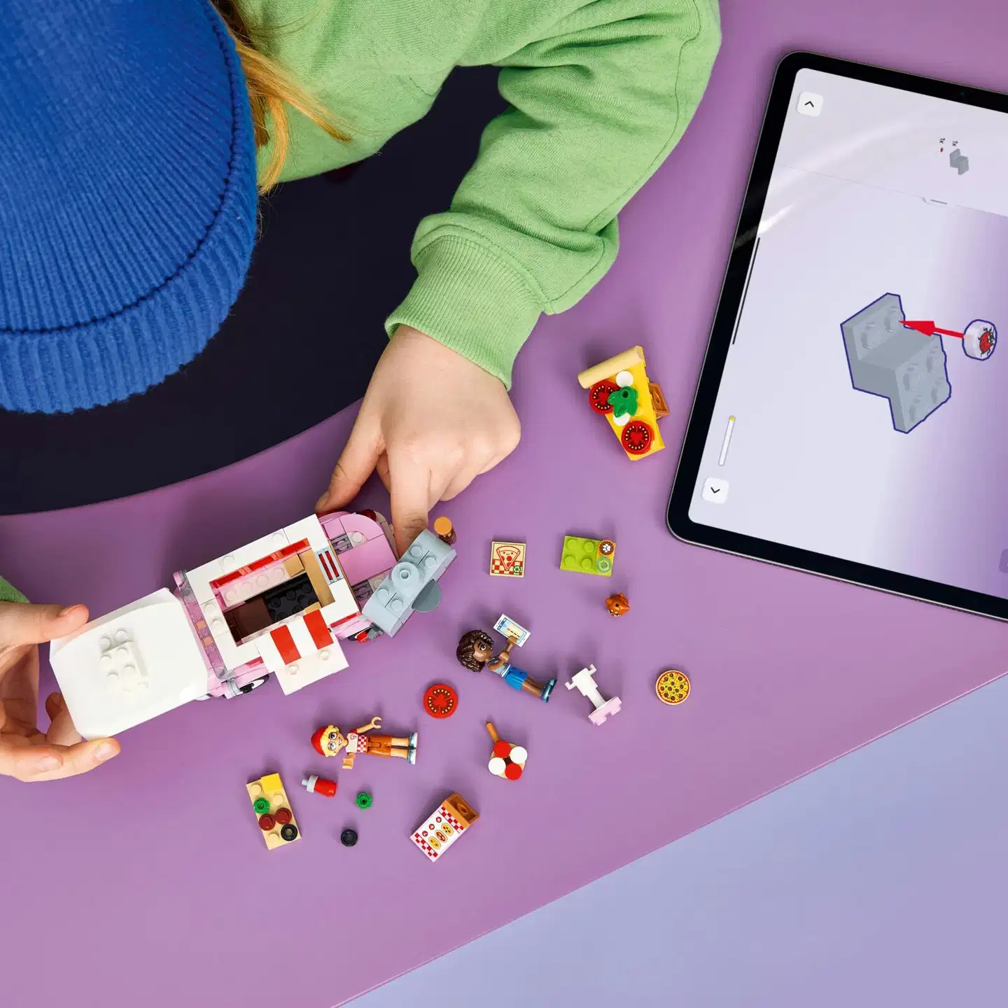 LEGO® Friends 42694 Pizza-auto - 8