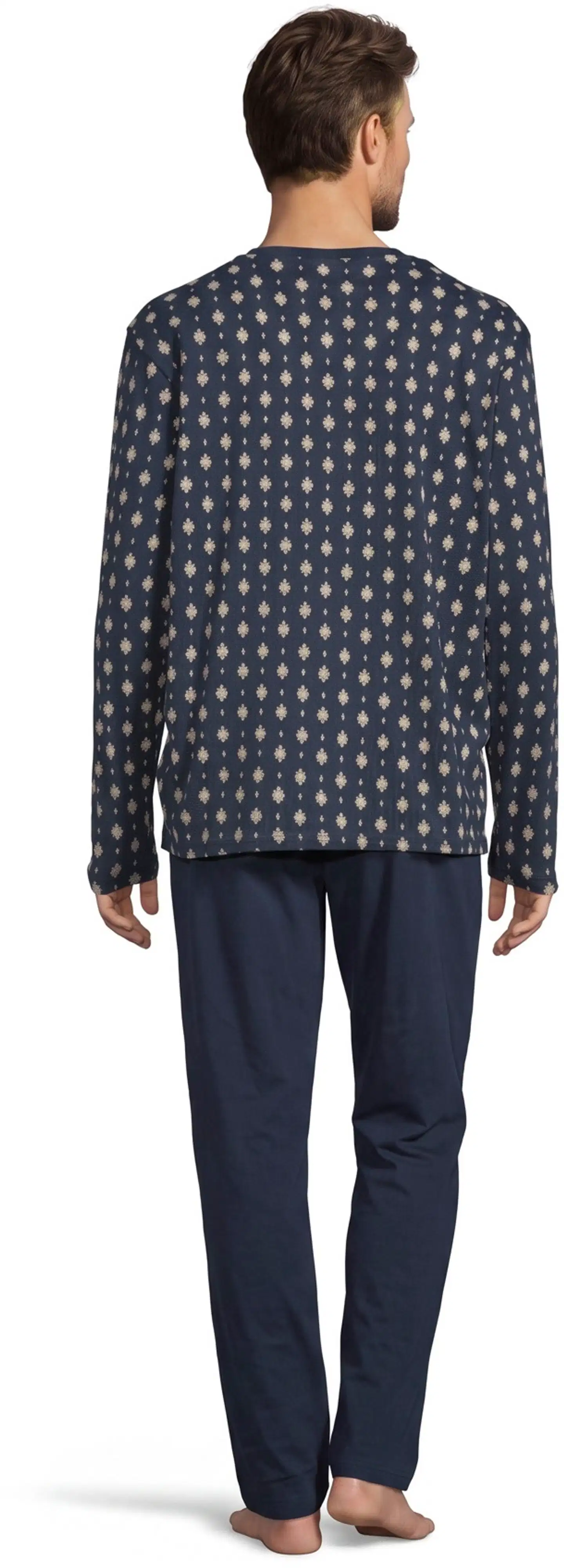London Fog miesten pyjama 191L422688 - DARK BLUE/AOP - 5