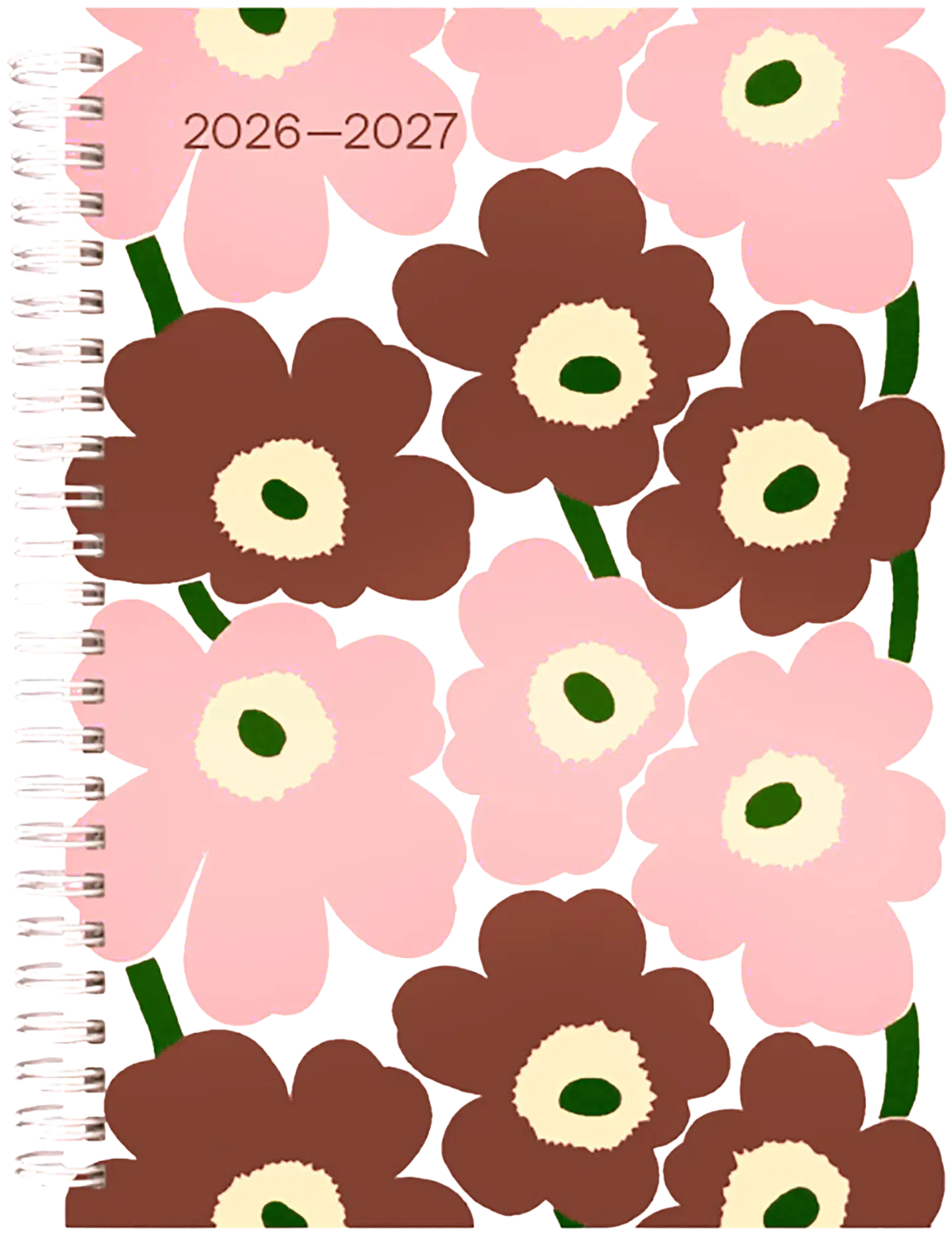 Marimekko Unikko lukuvuosikalenteri 2026-2027 A5