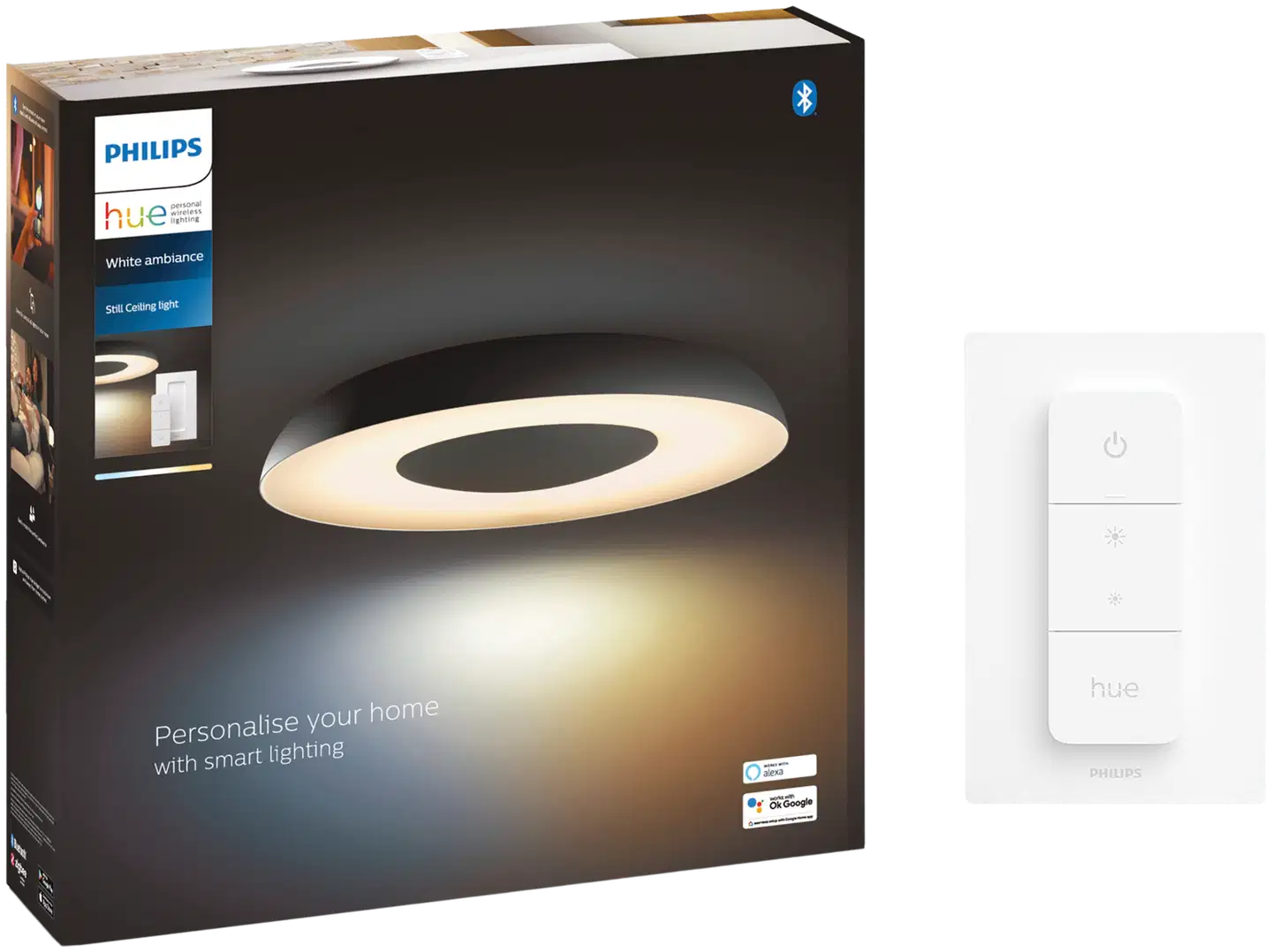 Philips Hue kattovalaisin Still musta - 2