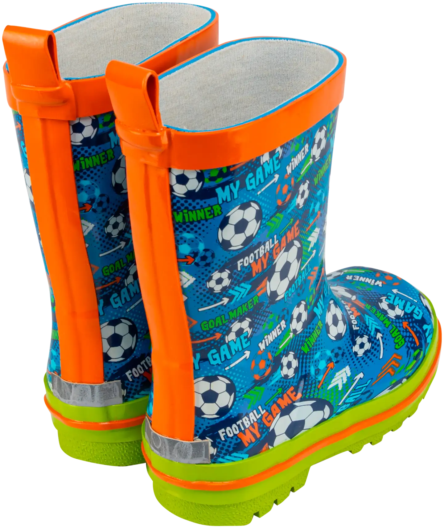 Ciraf lasten kumisaappaat Football RB - Blue - 3