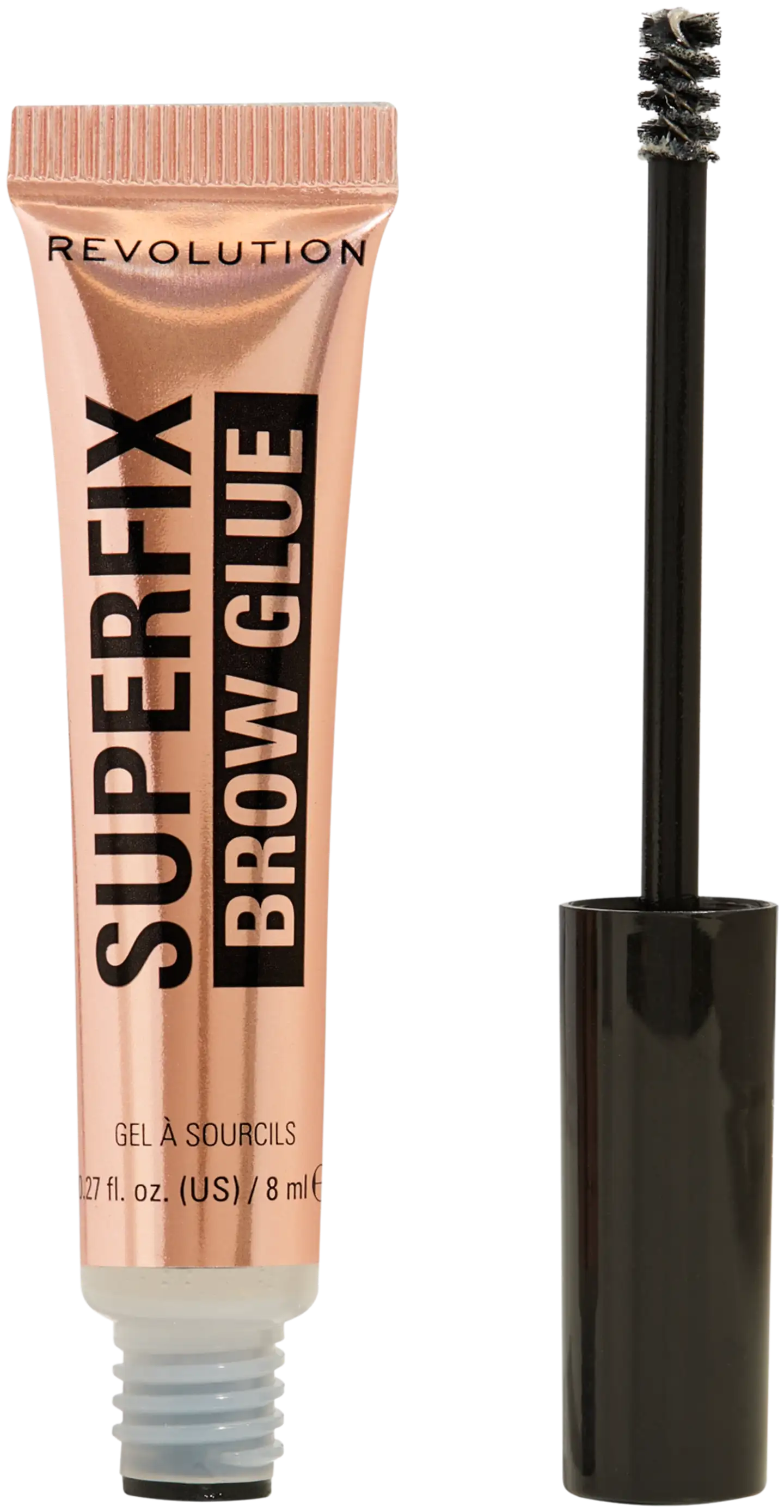 Revolution superfix kulma ja hiuskiinnitysliima 8ml extra hold kirkas - 2