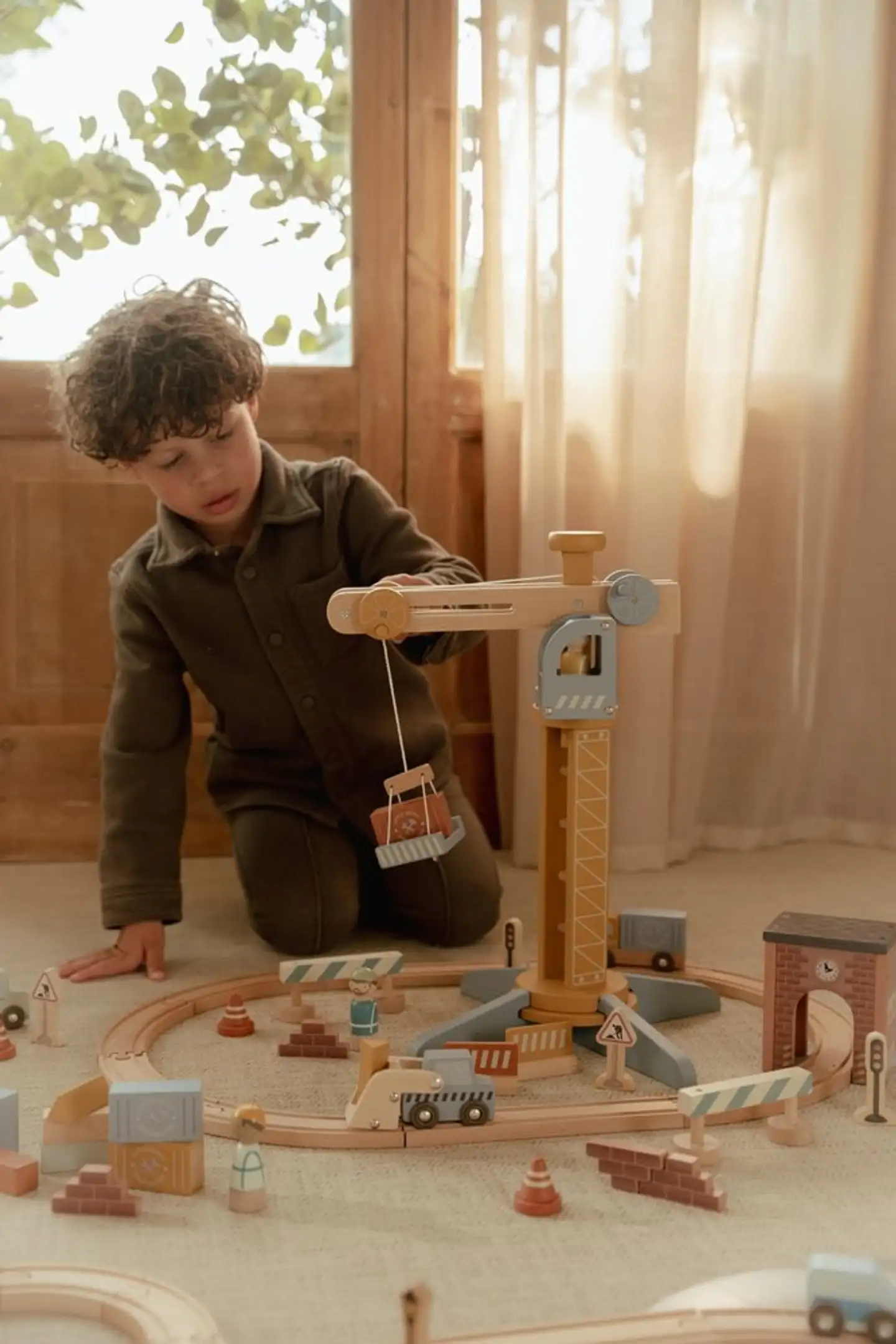 Nosturisetti ja junarata FSC - 3