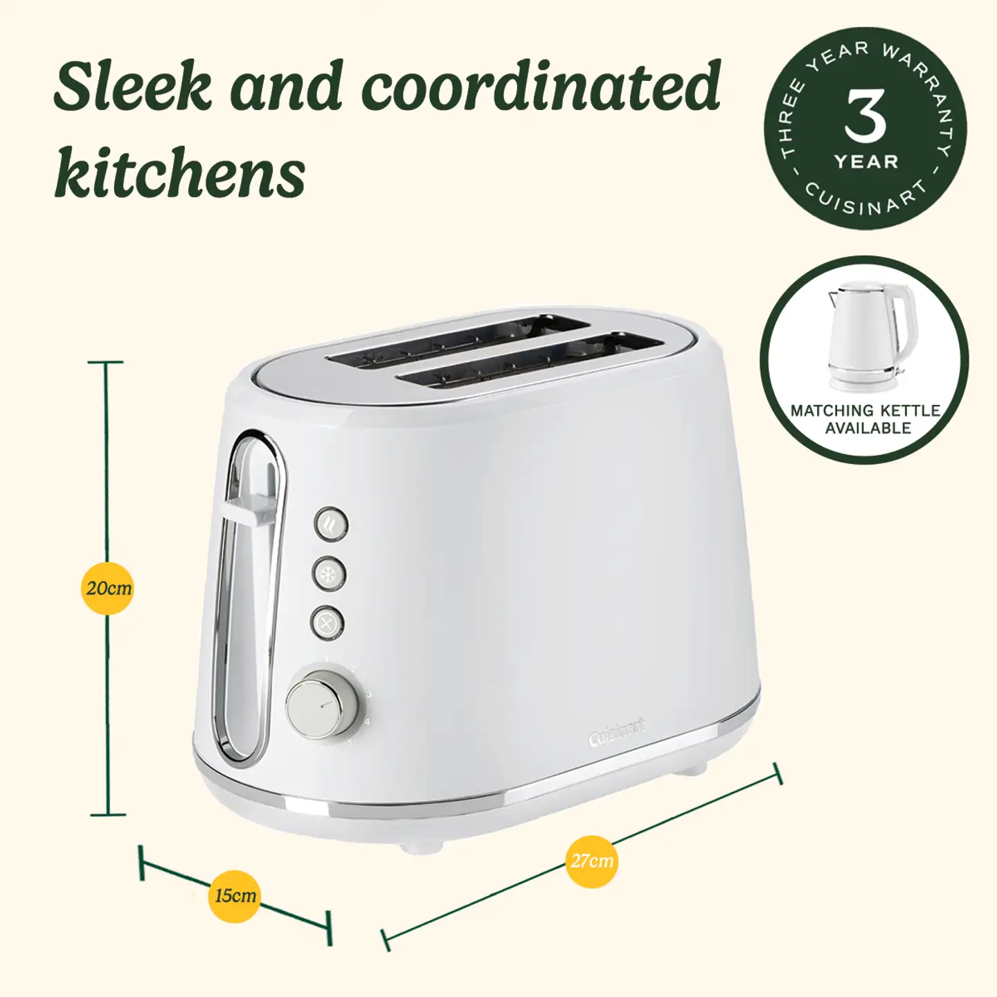 Cuisinart leivänpaahdin CPT780WE - 2