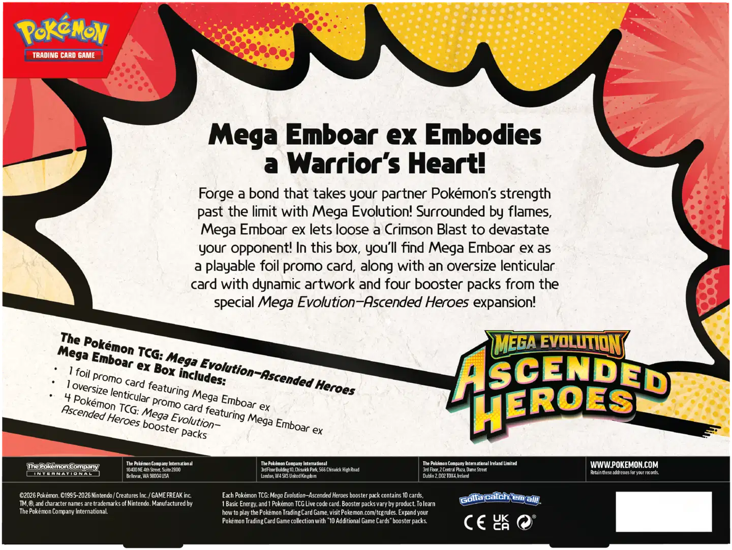 Pokémon TCG keräilykortit ME02.5 Ascended Heroes  EX Box, erilaisia - 7