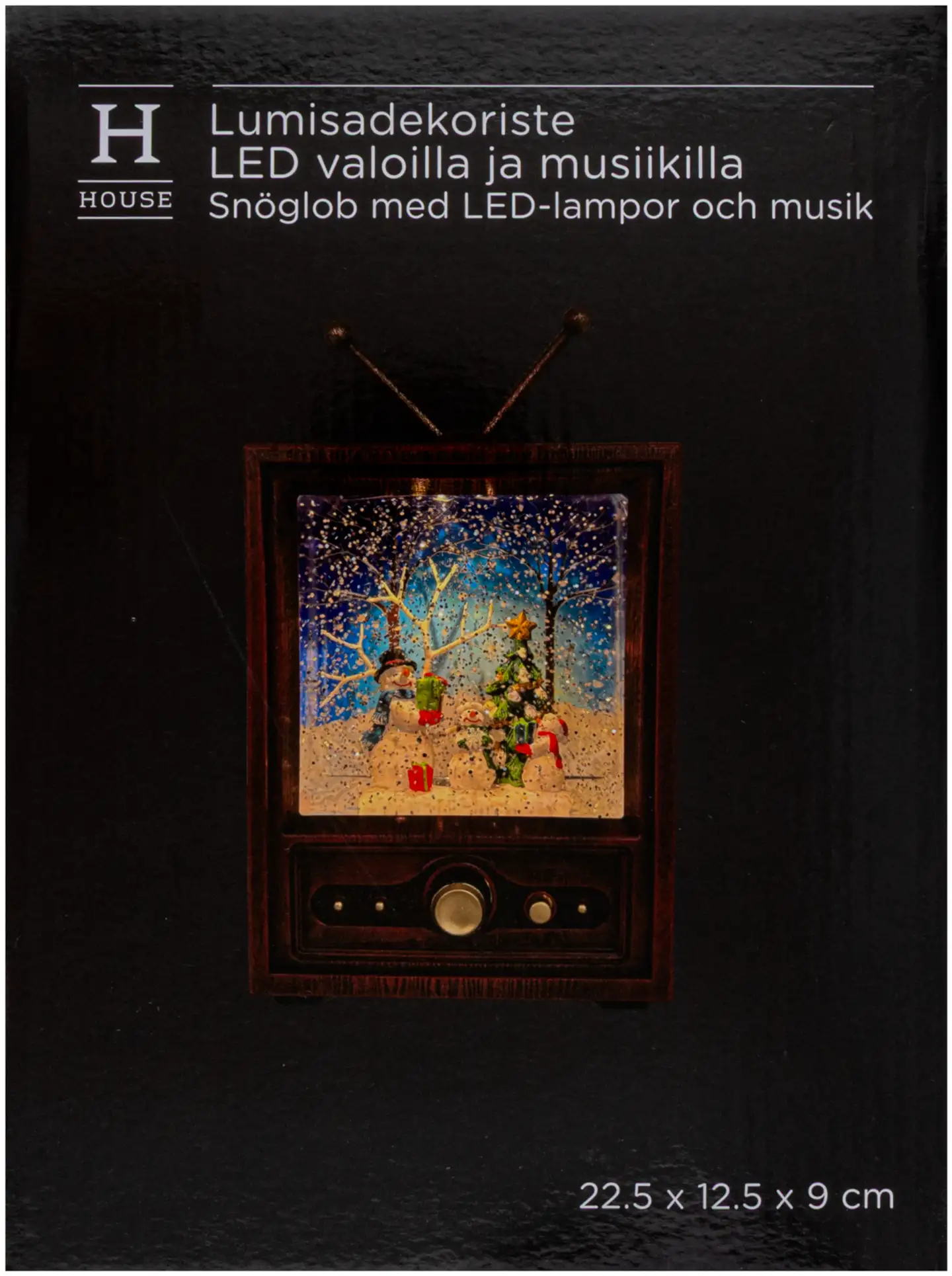 House lumisade-TV Lumiukko