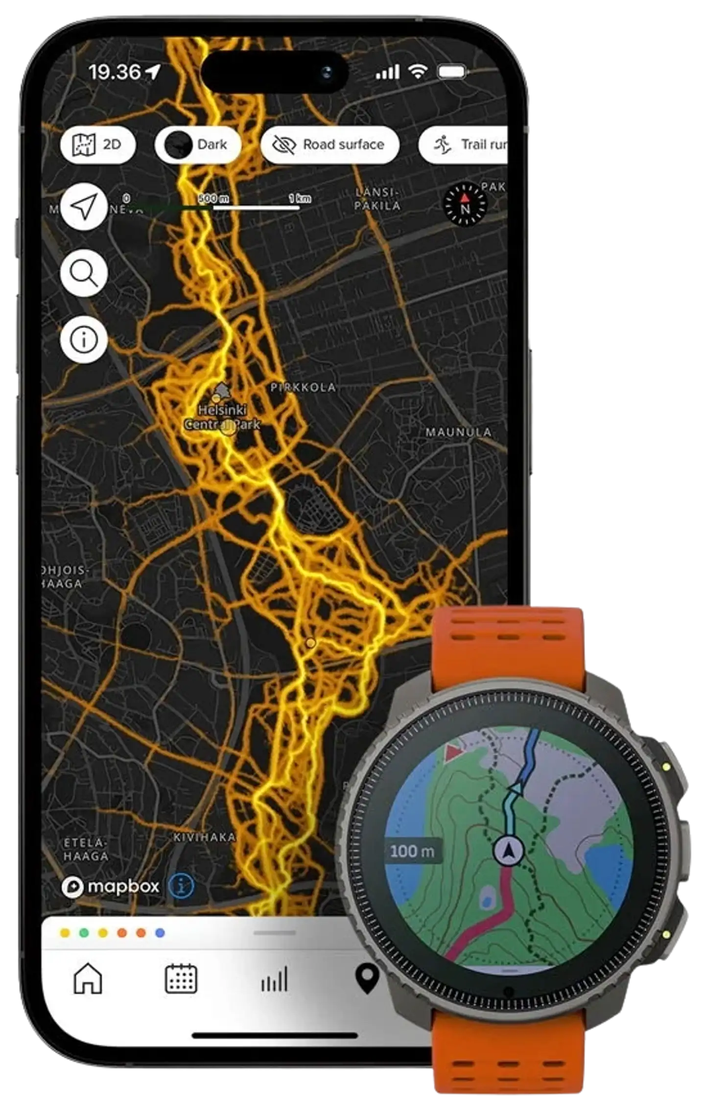 Suunto älykello Vertical Solar canyon - 3
