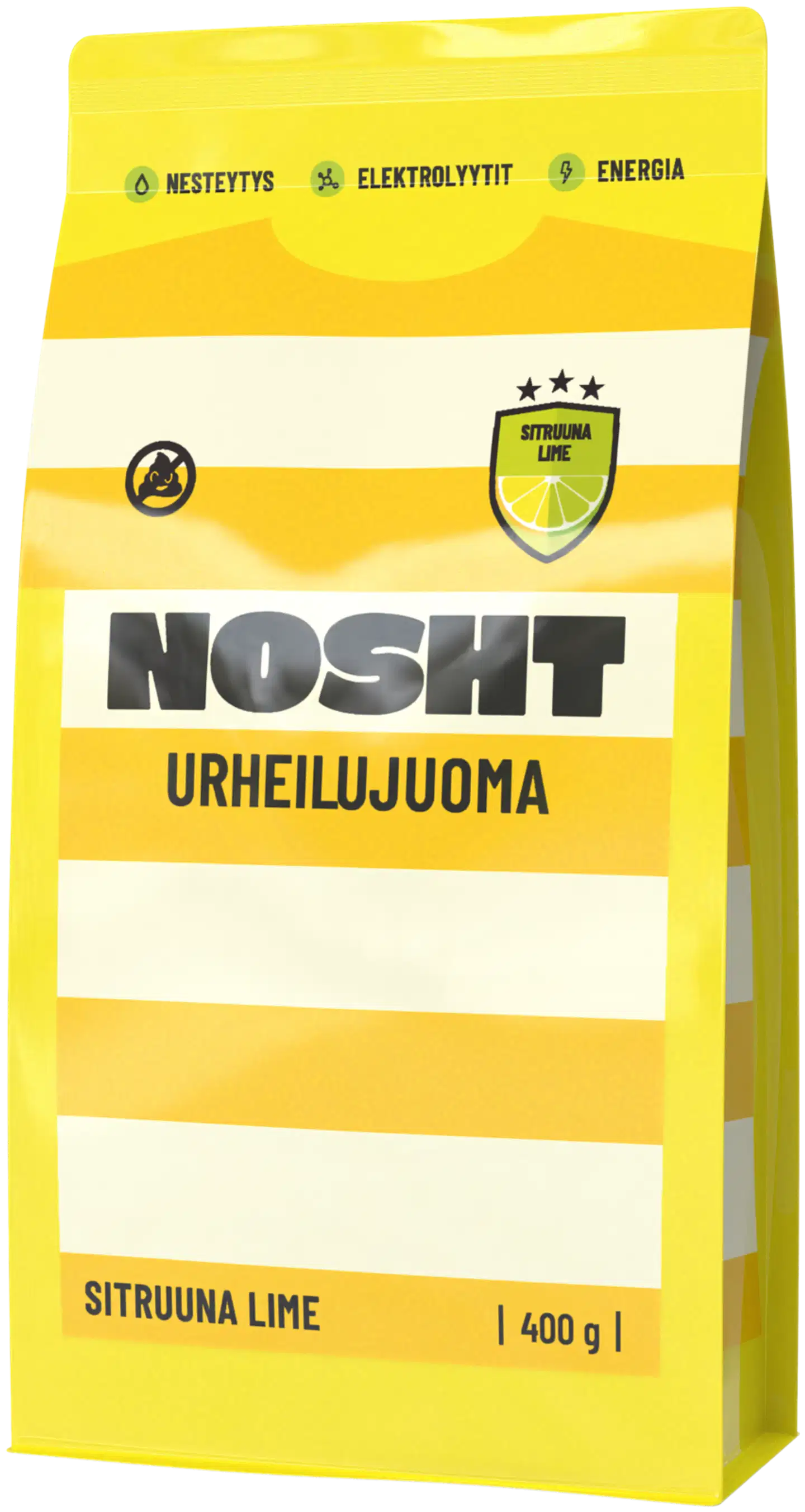 Nosht Urheilujuomajauhe Sitruuna Lime 400g