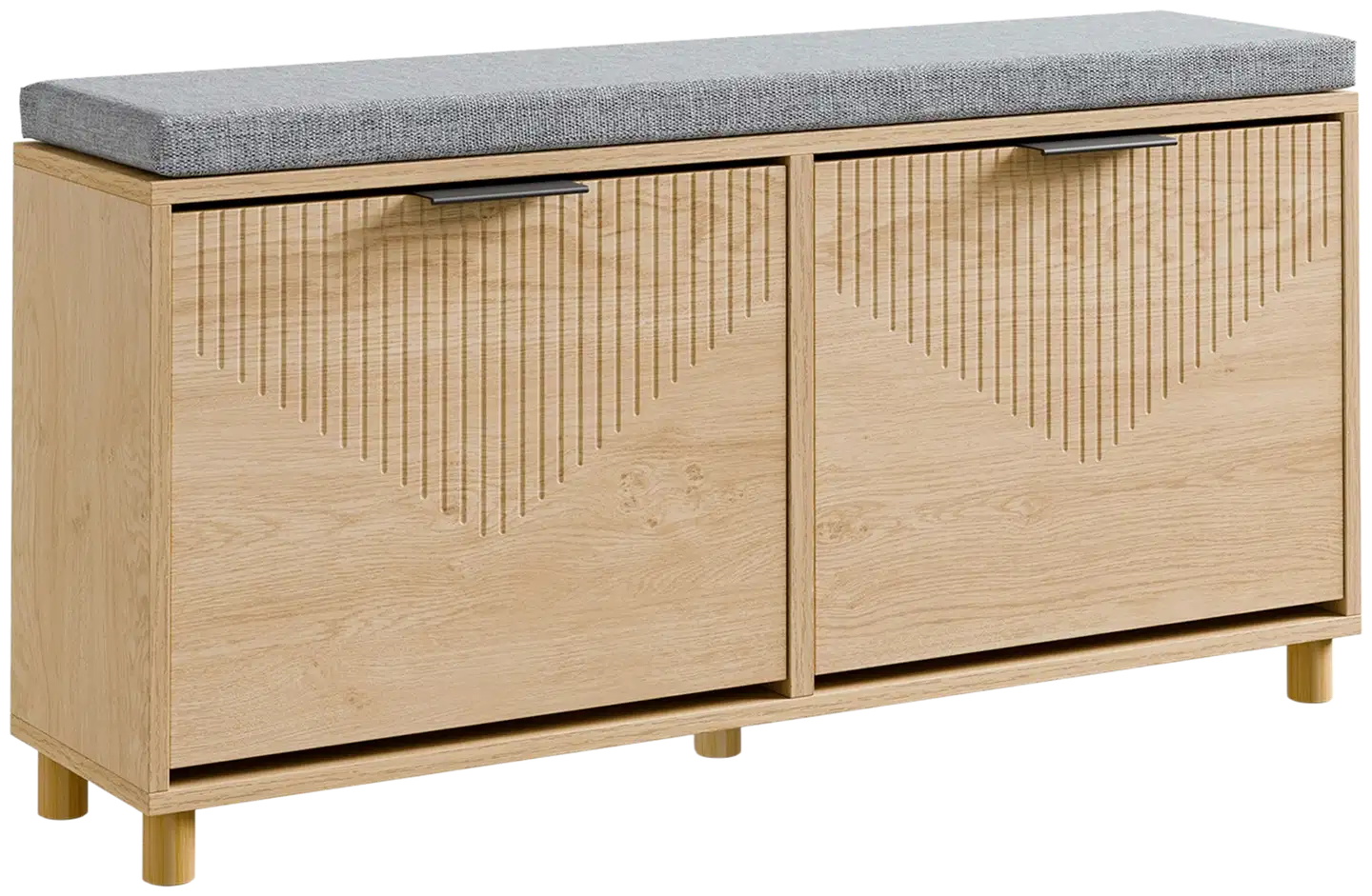 SoBuy kenkäpenkki vaalea tammi FSR211-N - 1