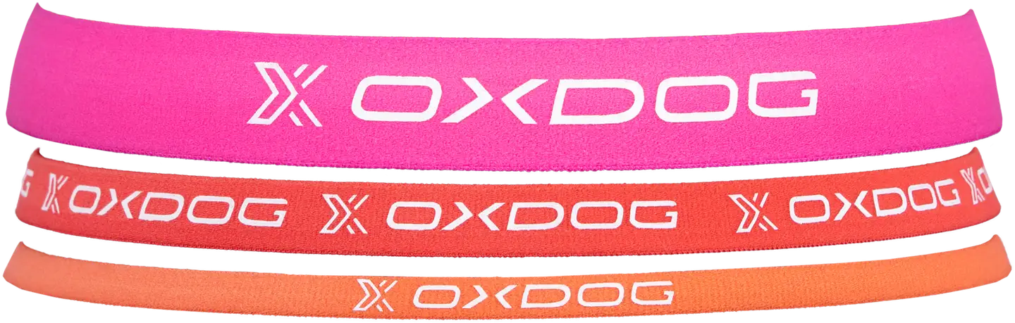 Oxdog Process päänauha 3kpl pinkki/punainen/oranssi