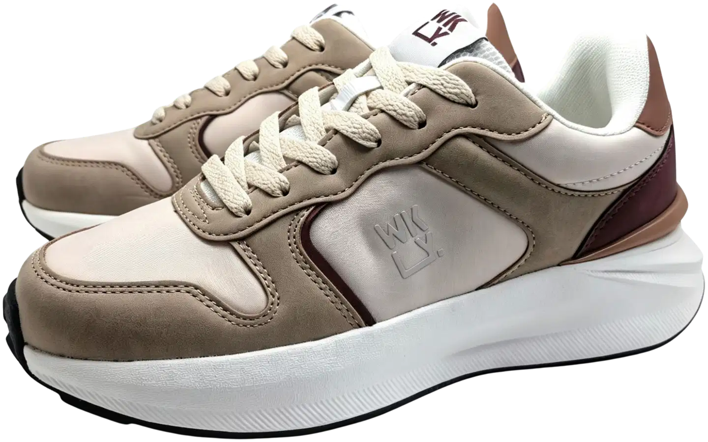 WKLY. naisten tennarit Sabrina - Beige/brown - 1