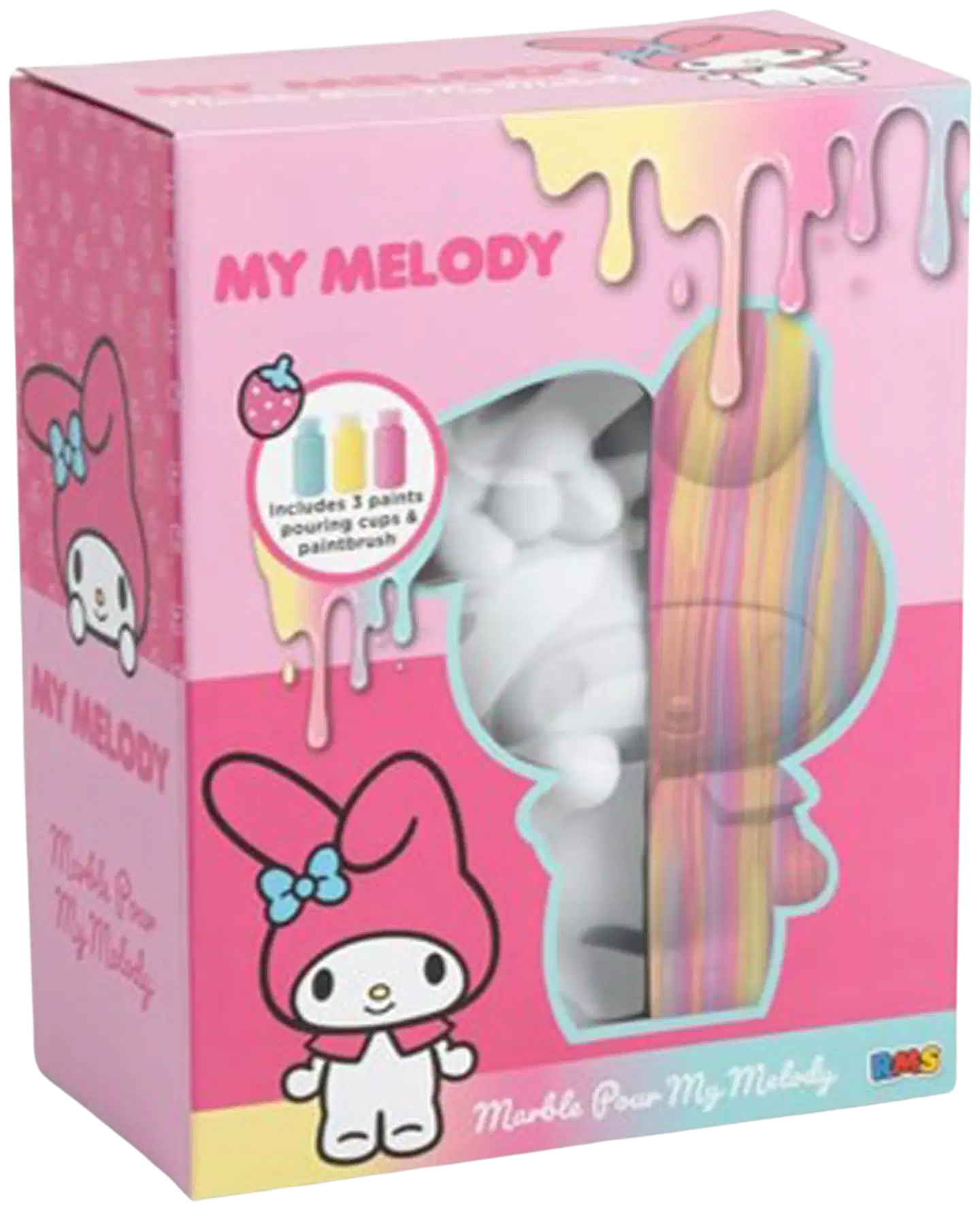 Hello Kitty & Friends marmori askartelu hahmot, 3 eril.lajit. - 3