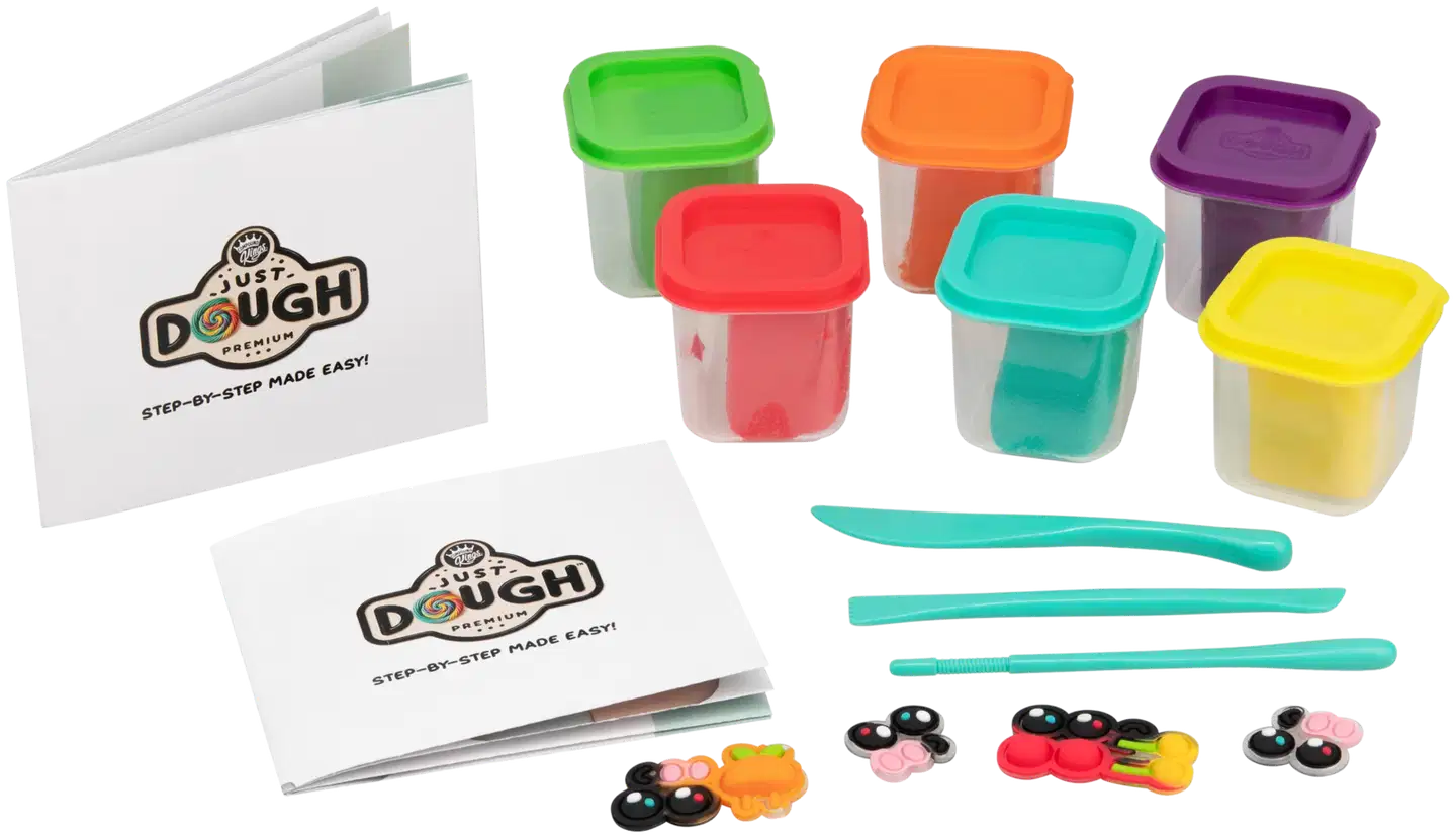Just Dough muovailuvaha avaruusolento 6x57 g - 2