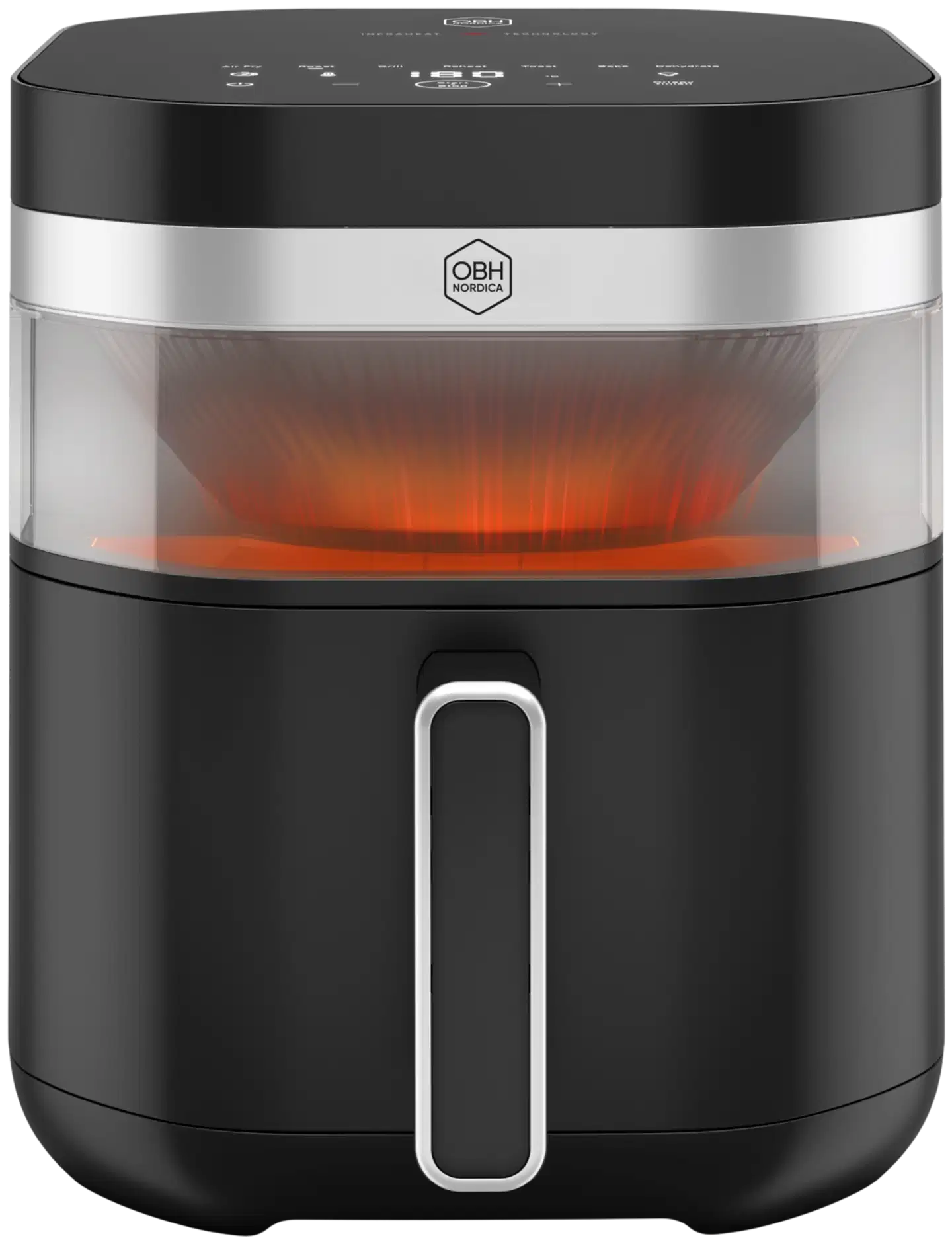 OBH Nordica Easy Fry Infrared air fryer 7 l, musta AG8328N0 - 1