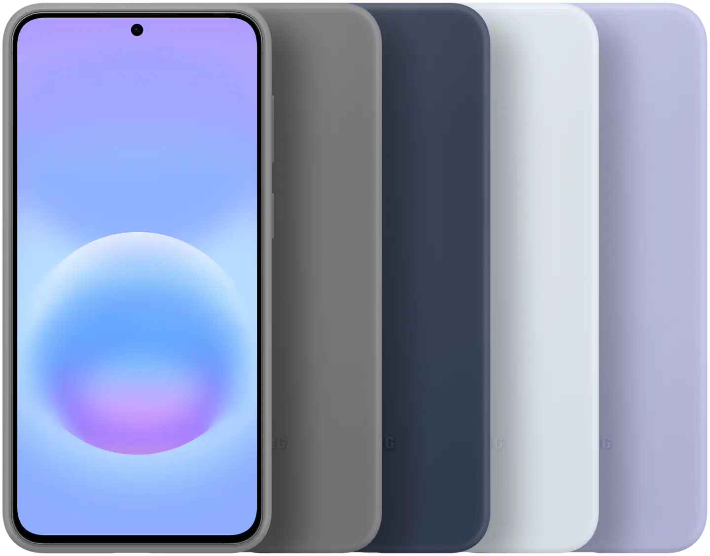 Samsung A57 silikonikuori violetti - 6