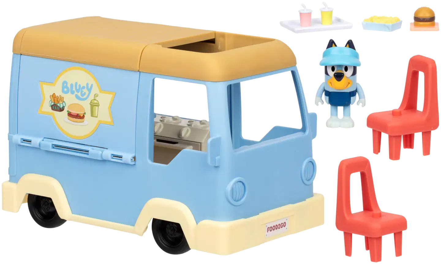 Bluey Food Truck -ruokarekka - 3