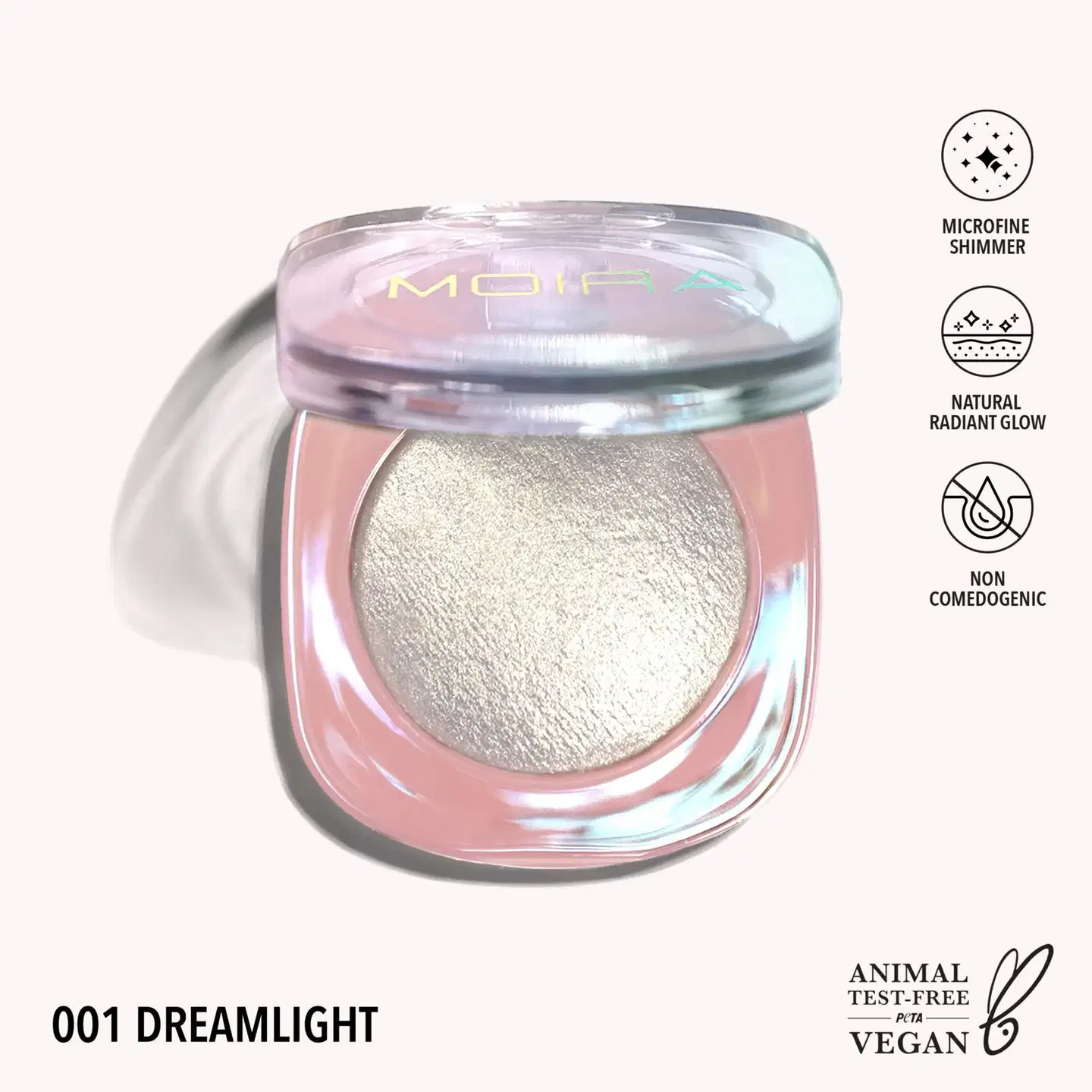 MOIRA Dreamlight Highlighter korostuspuuteri 3 g - 001 Dreamlite - 2