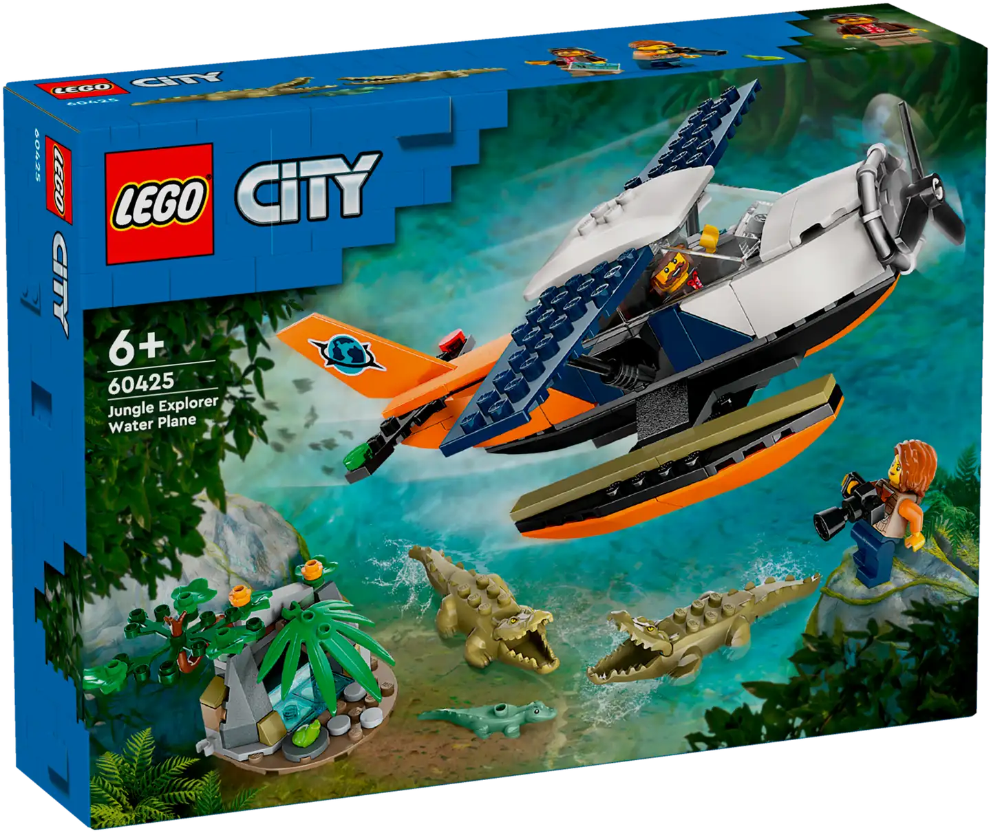 LEGO City Exploration 60425 Viidakkotutkijan vesitaso - 1