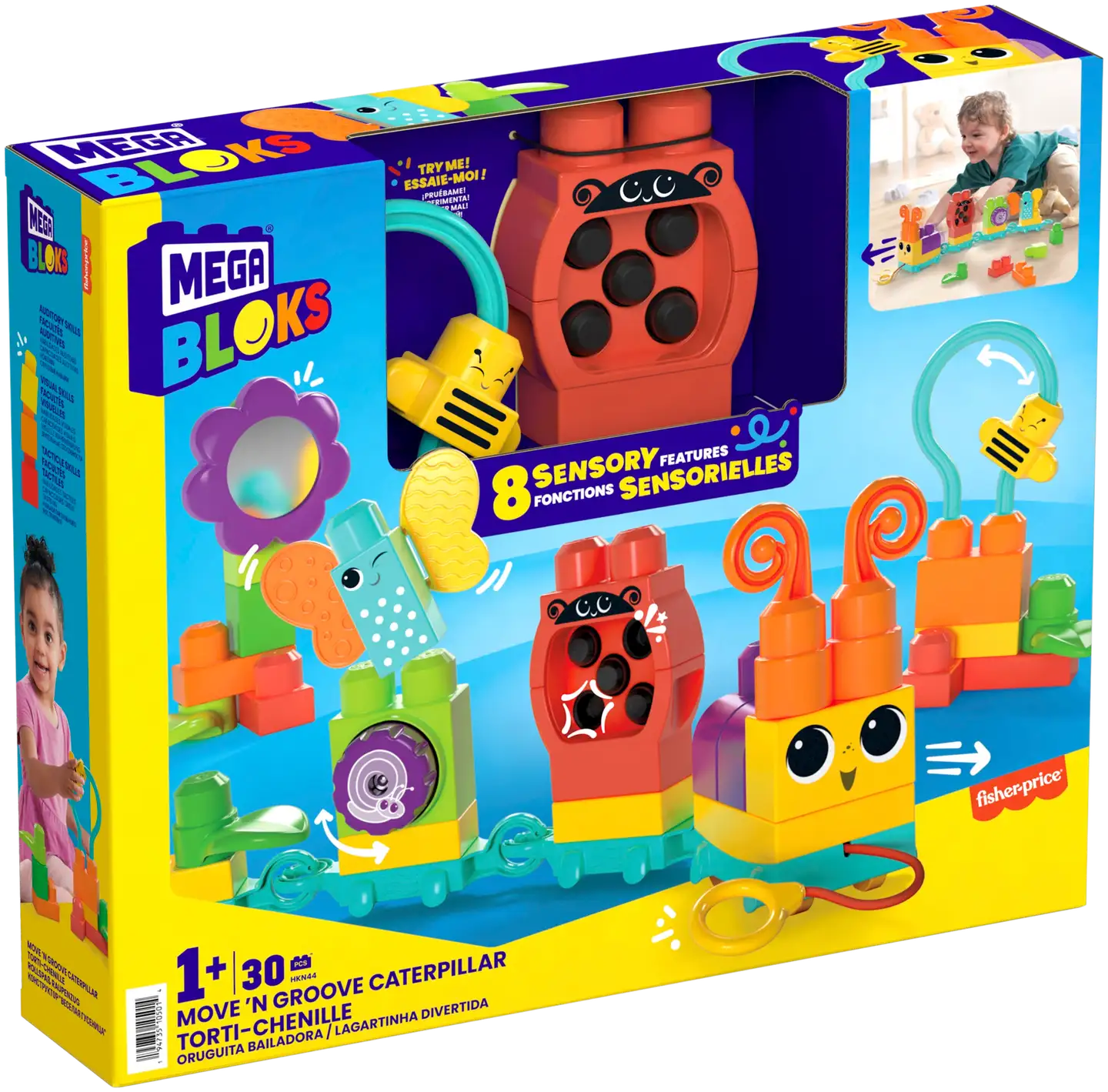 Mega Bloks Move N' Groove Caterpillar - 1