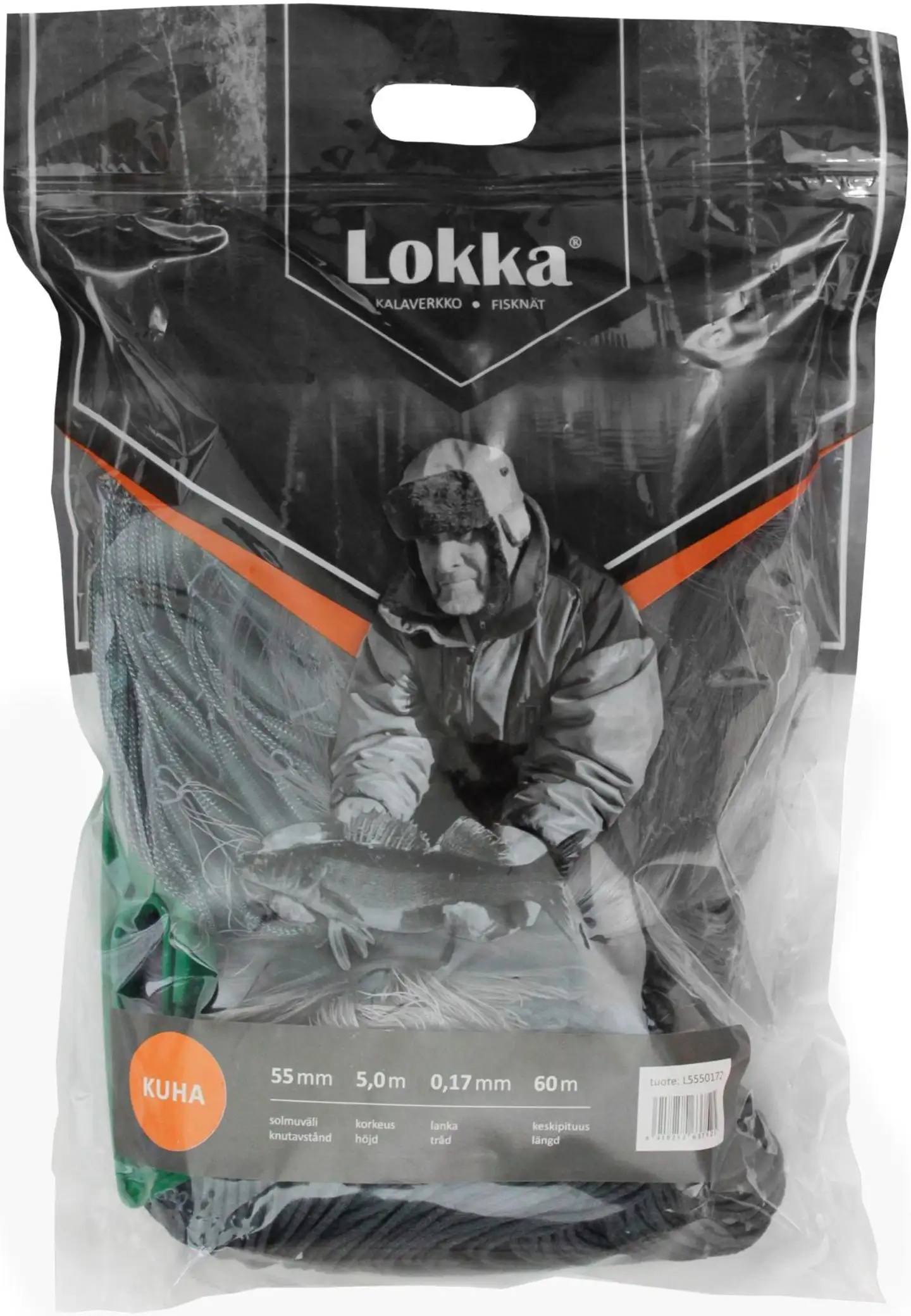 Kalaverkko Lokka 45mmx1,8mx0,15/30 m