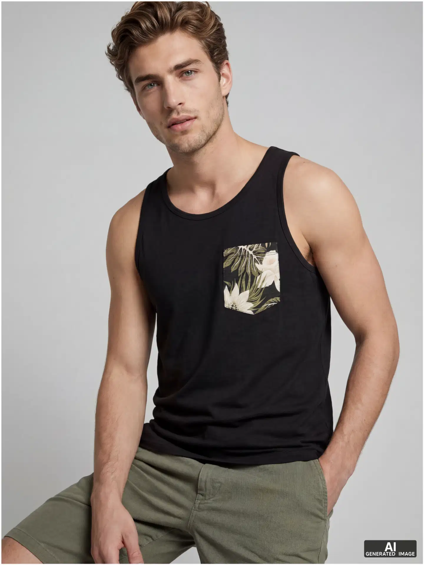 JJ REBEL miesten t-paita Jrebrussel - BLACK - 5