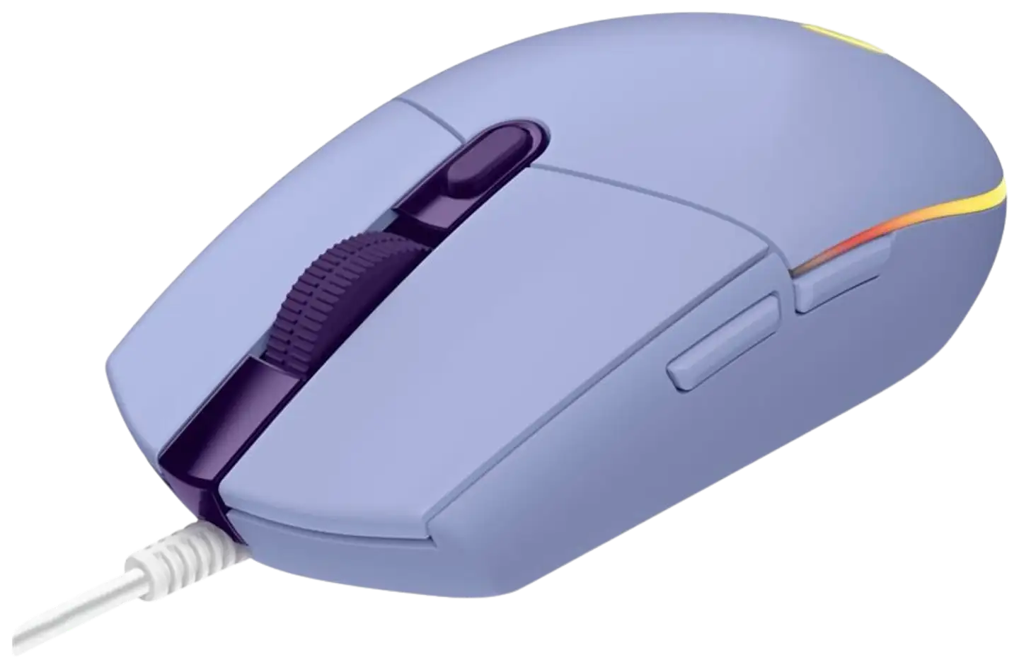 Logitech pelihiiri Lightsync G203 lila - 2