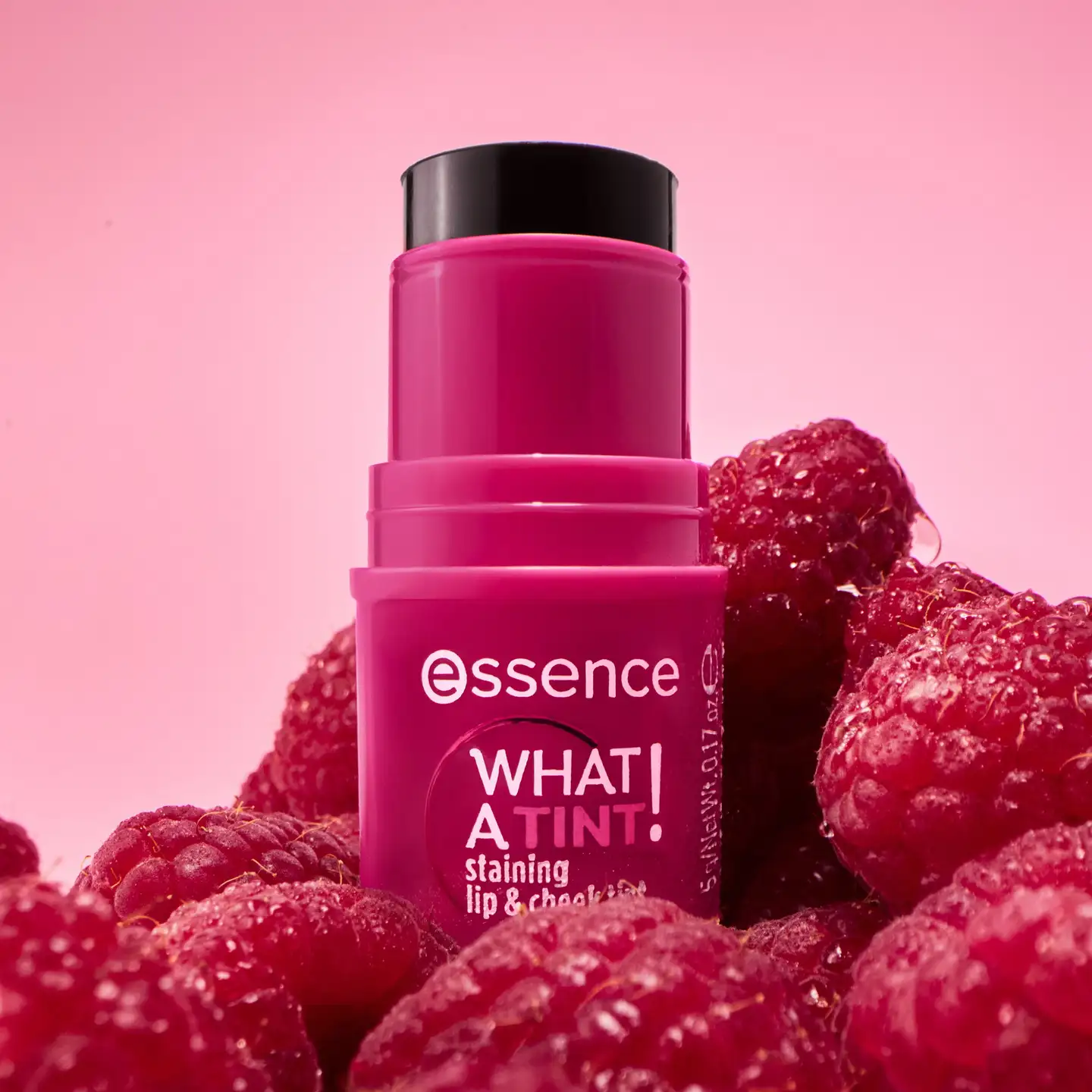 essence WHAT A TINT! staining lip & cheek tint 10 Raspberry Vibes 5 g - Raspberry Vibes - 8