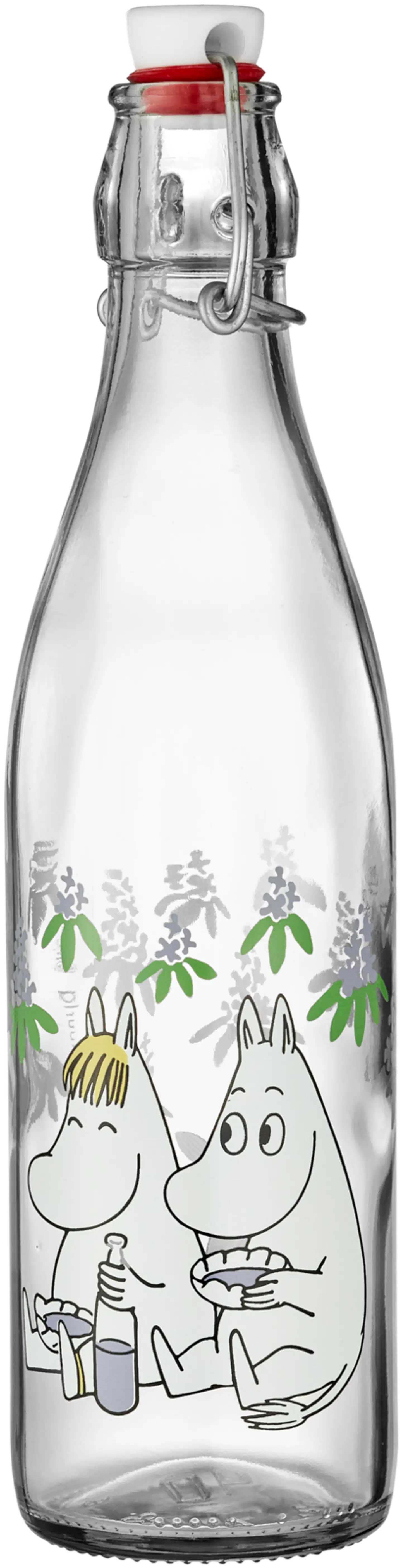 Muumi lasipullo Seljanmarjat 0,5 l - 1