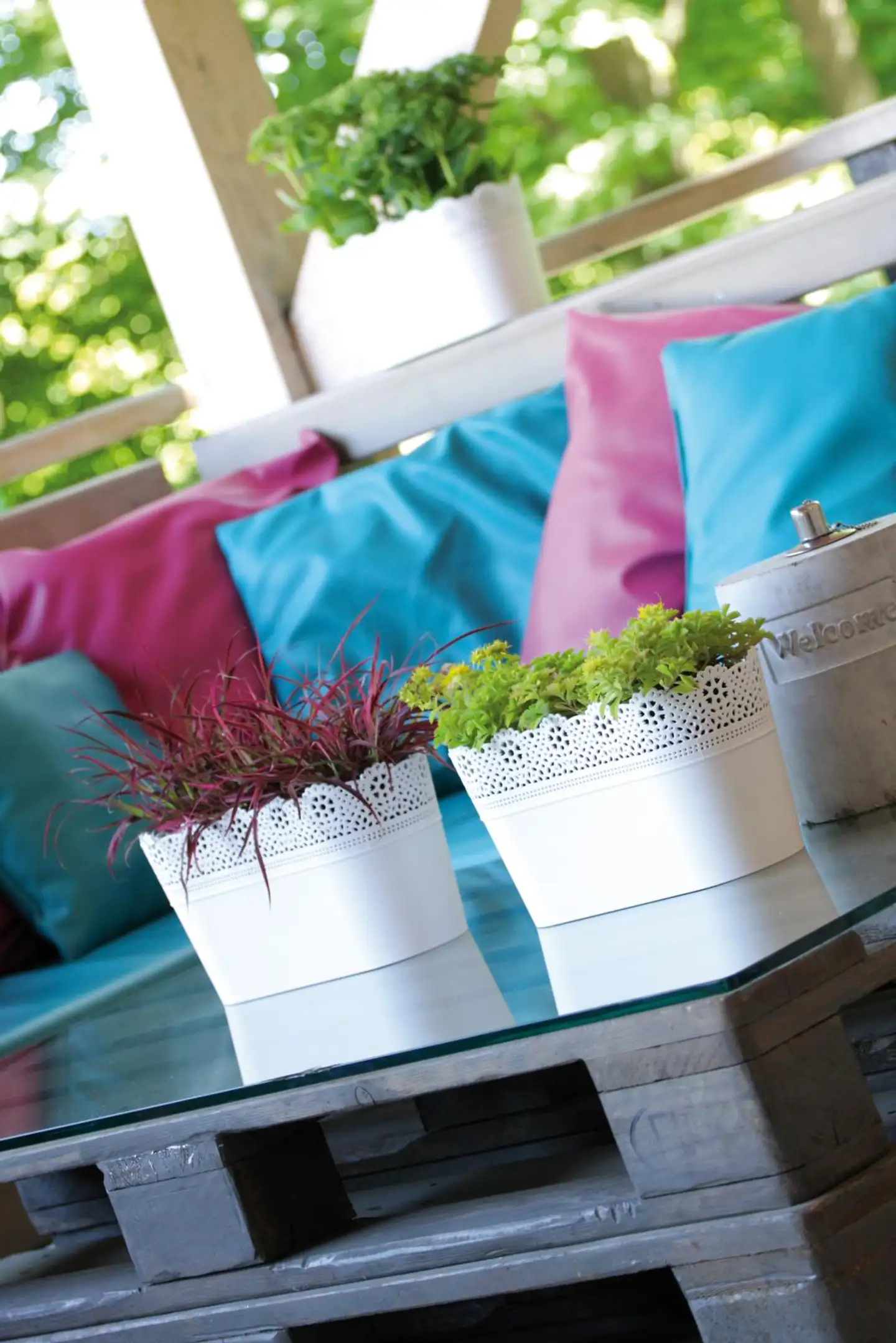 Ruukku Lace 28,5x13,5 valkoinen - 2