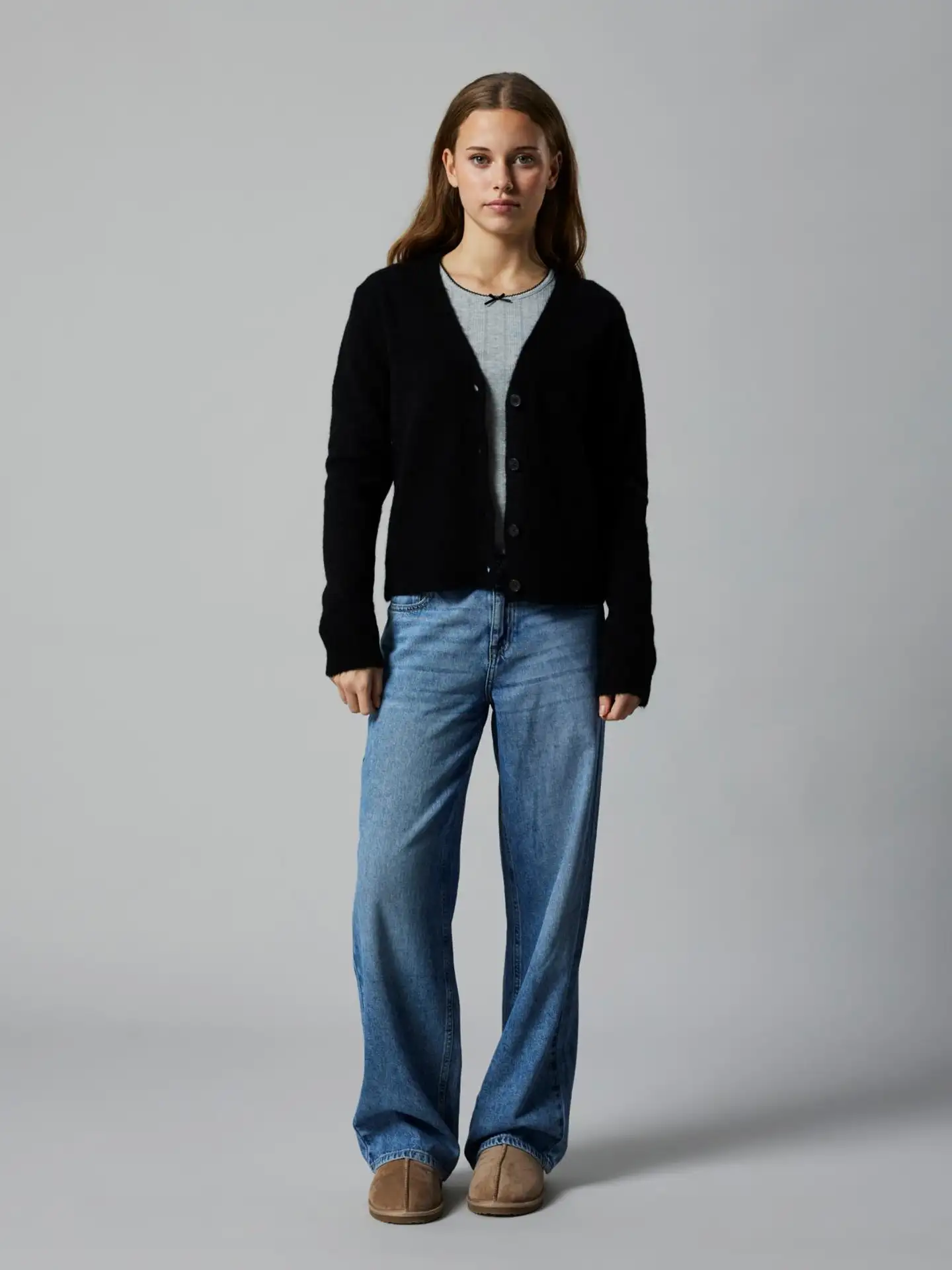 LMTD lasten neule - BLACK - 6