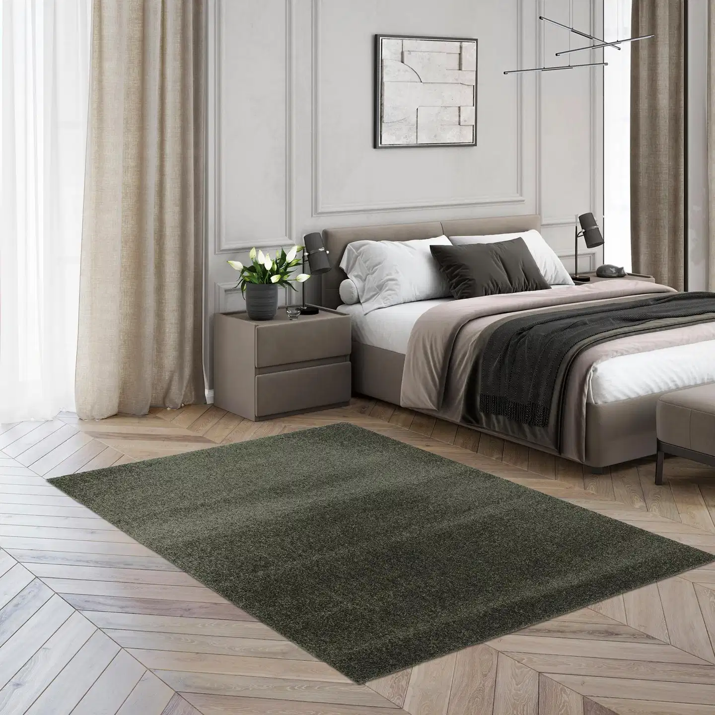 NOKOHOME nukkamatto Serena 80x150 cm vihreä - 5