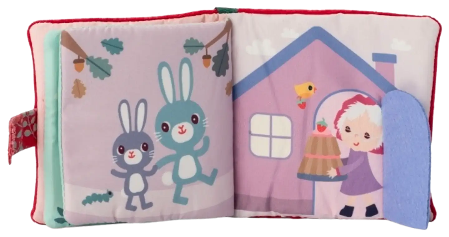 Lilliputiens pehmokirja purulelulla Punahilkka - 7