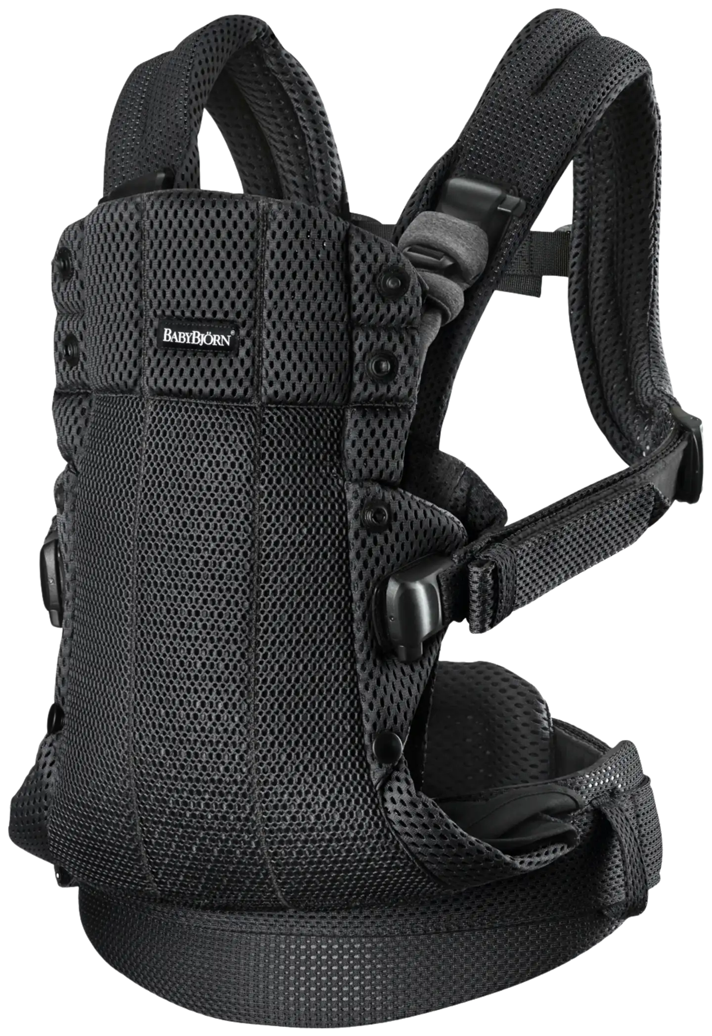 BabyBjörn vauvan vantoreppu varmony - 3d mesh, musta - 1