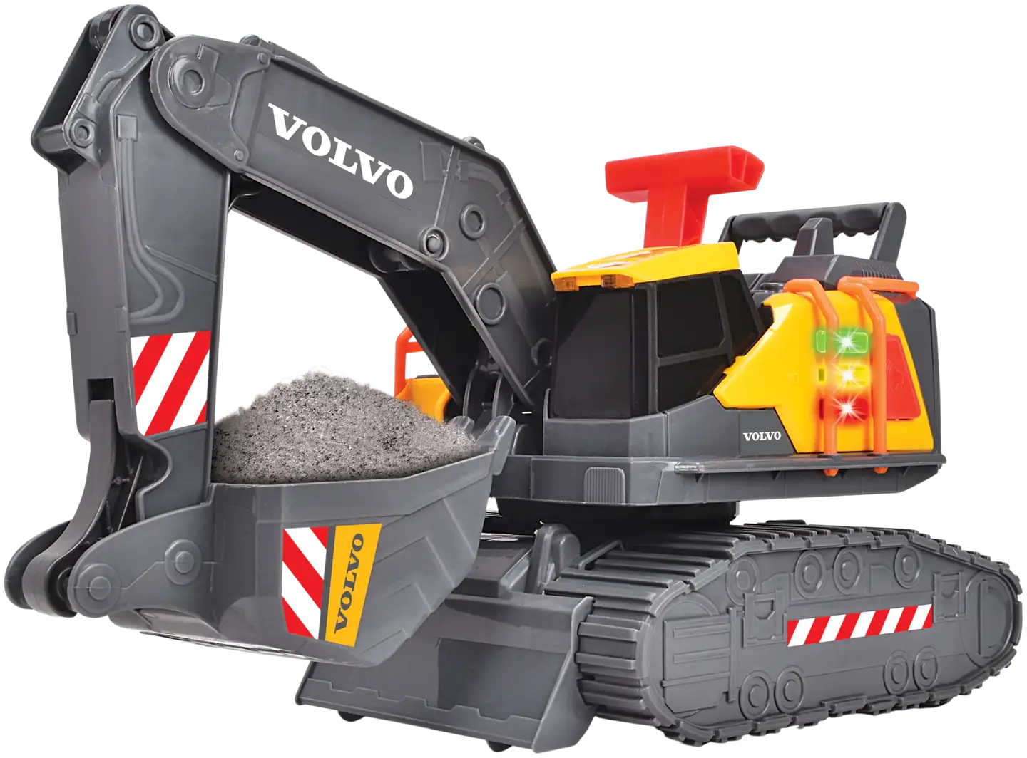 Dickie Toys Volvo Power Kaivinkone valoin ja äänin - 7