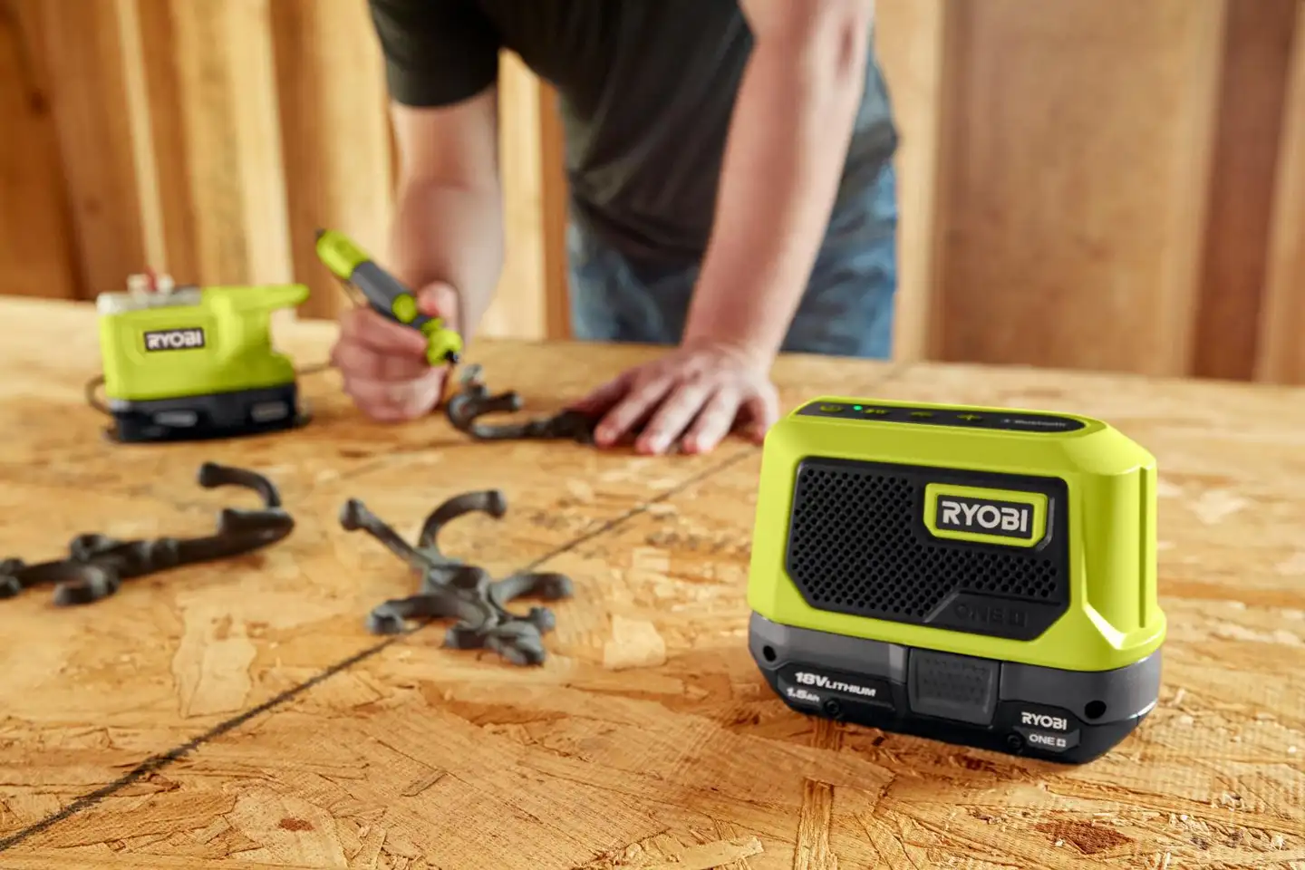 Ryobi Bluetooth-minikaiutin RBTM18-0 - 4